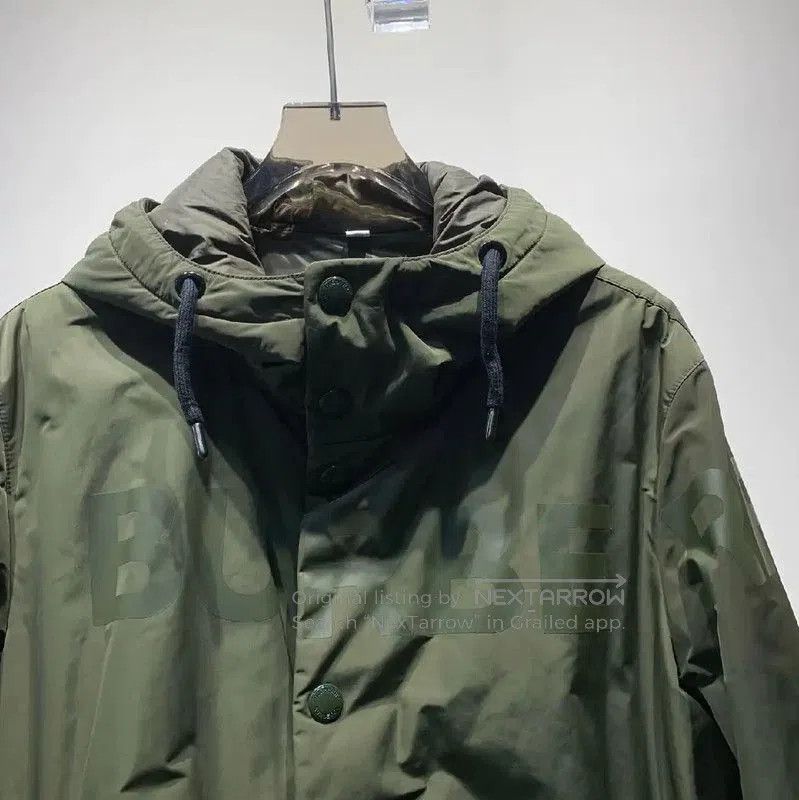 Burberry Burberry Men's Military Green Nylon Down Jacket. Size US M / EU 48-50 / 2 - 5 Thumbnail
