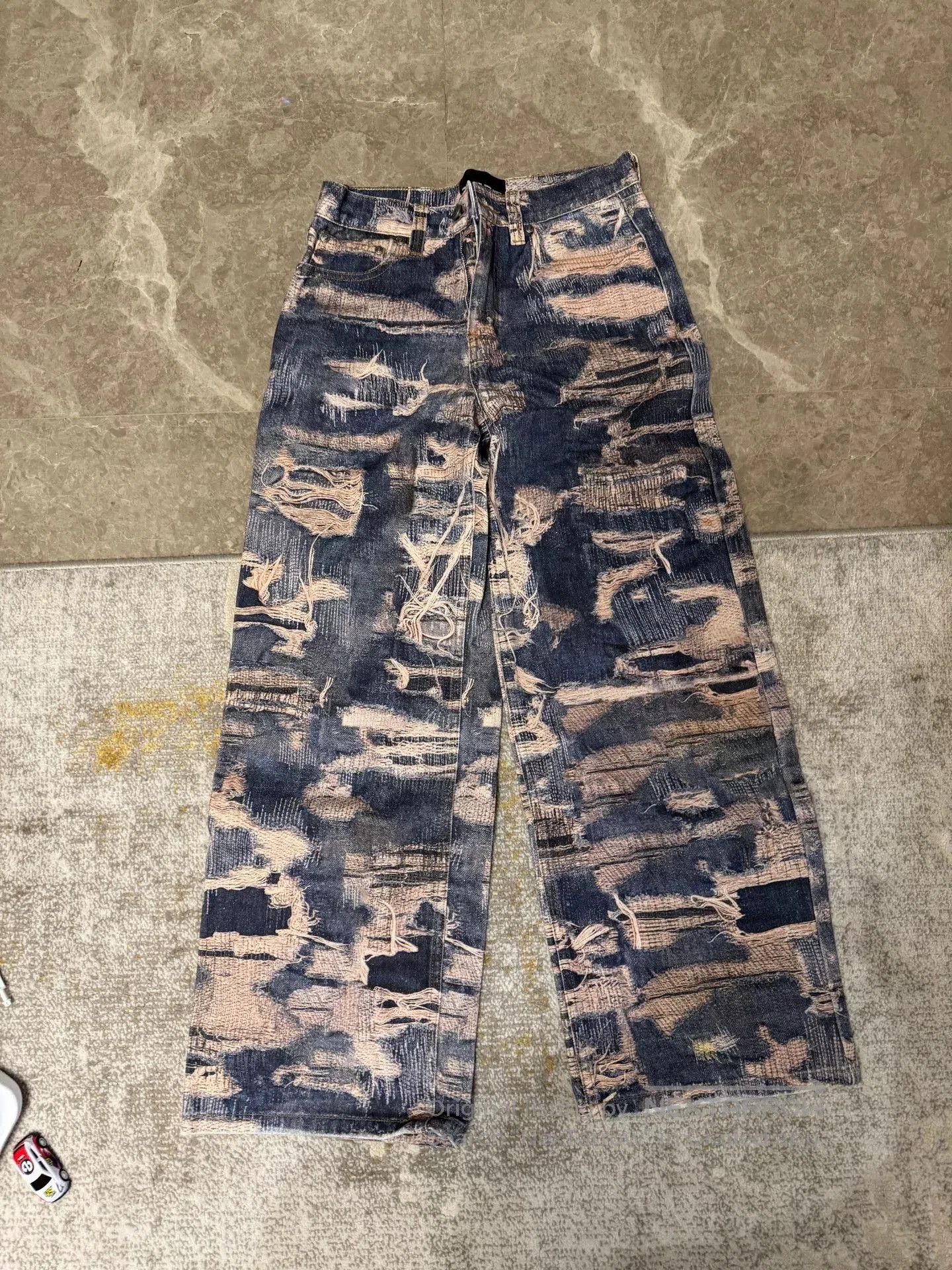 CEJ Digital Boro Denim Pants Loose Fit. Size 26" / US 2 / IT 38 - 1 Thumbnail