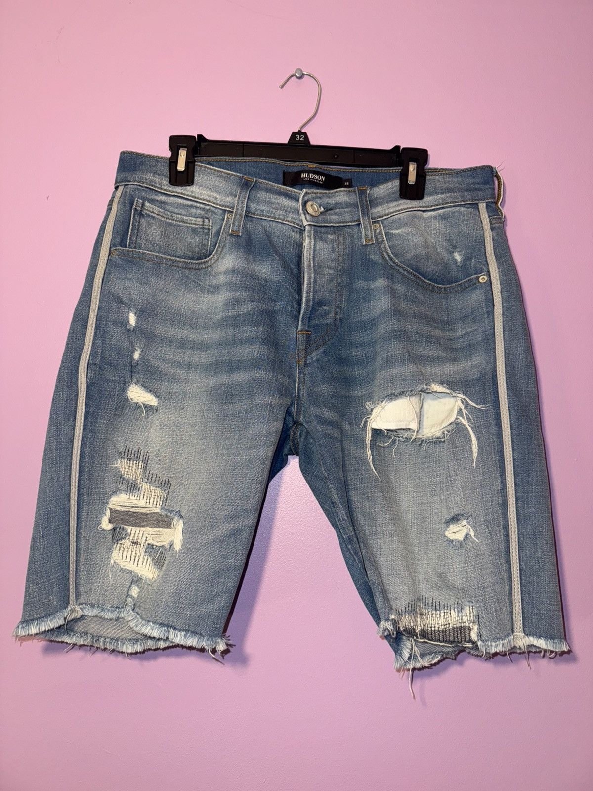 Hudson Hudson Los Angeles Denim shorts Size US 32 / EU 48 - 1 Thumbnail