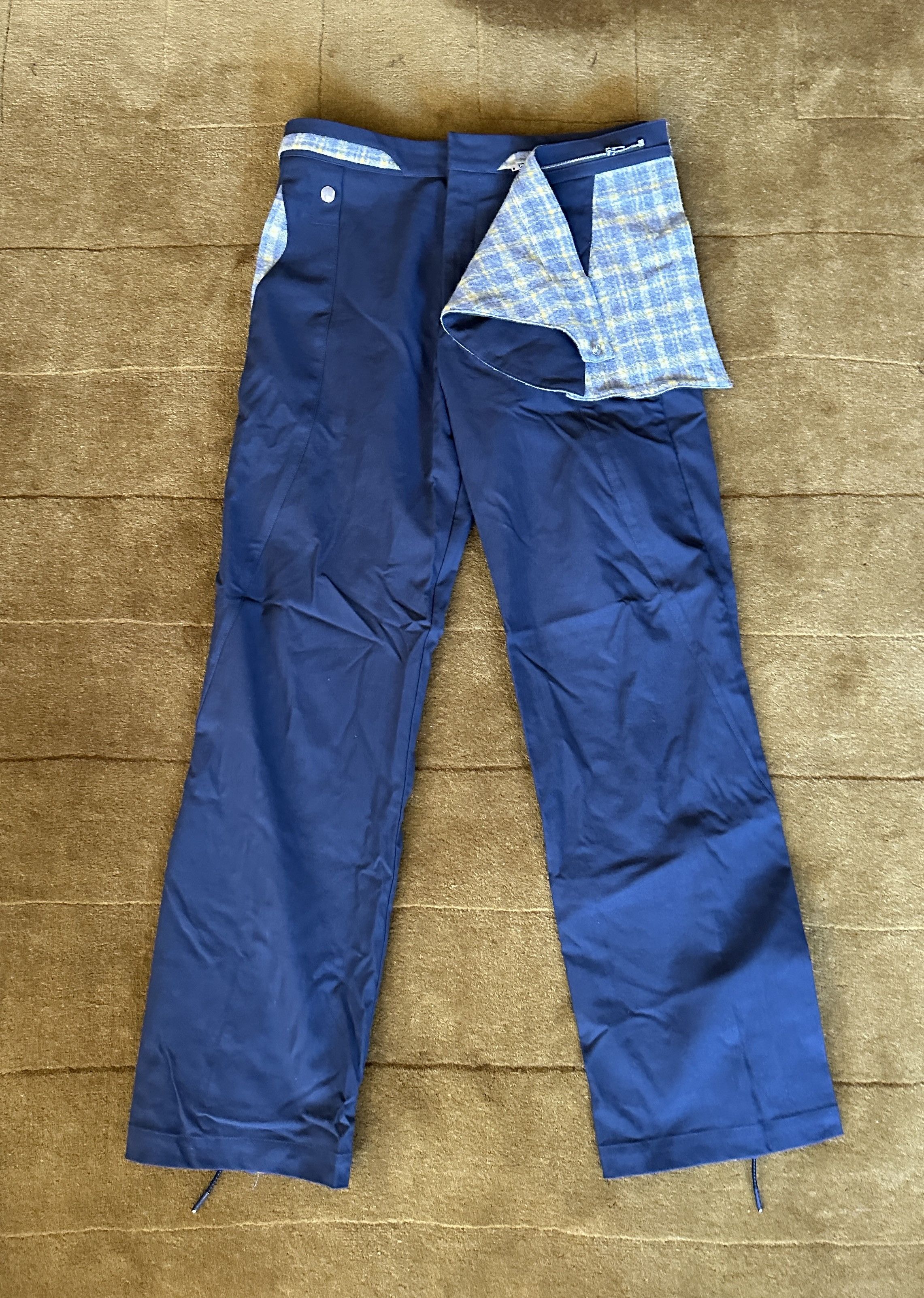 Kiko Kostadinov Kiko Kostadinov Meno Trousers Grey 46 | Grailed