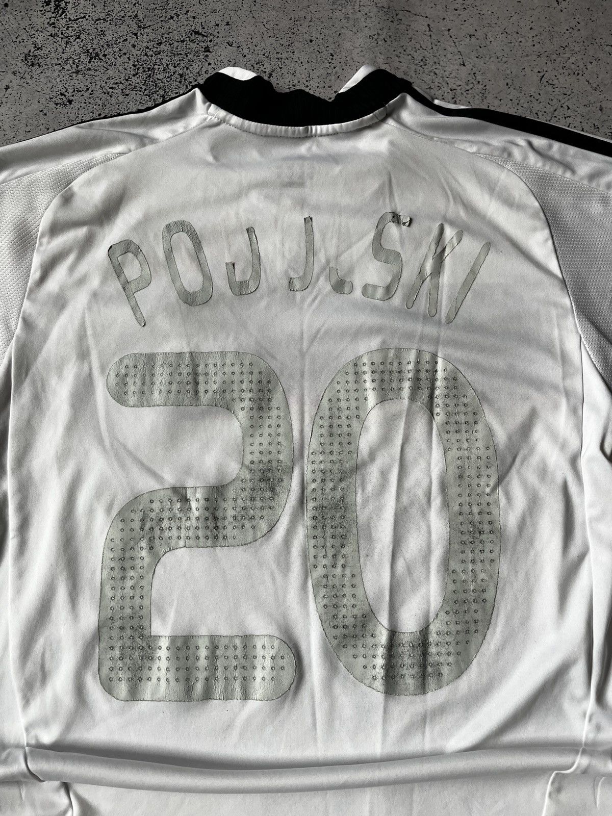 Adidas Vintage Adidas Germany Soccer Jersey Podolski Bloke Core Size US S / EU 44-46 / 1 - 11 Thumbnail