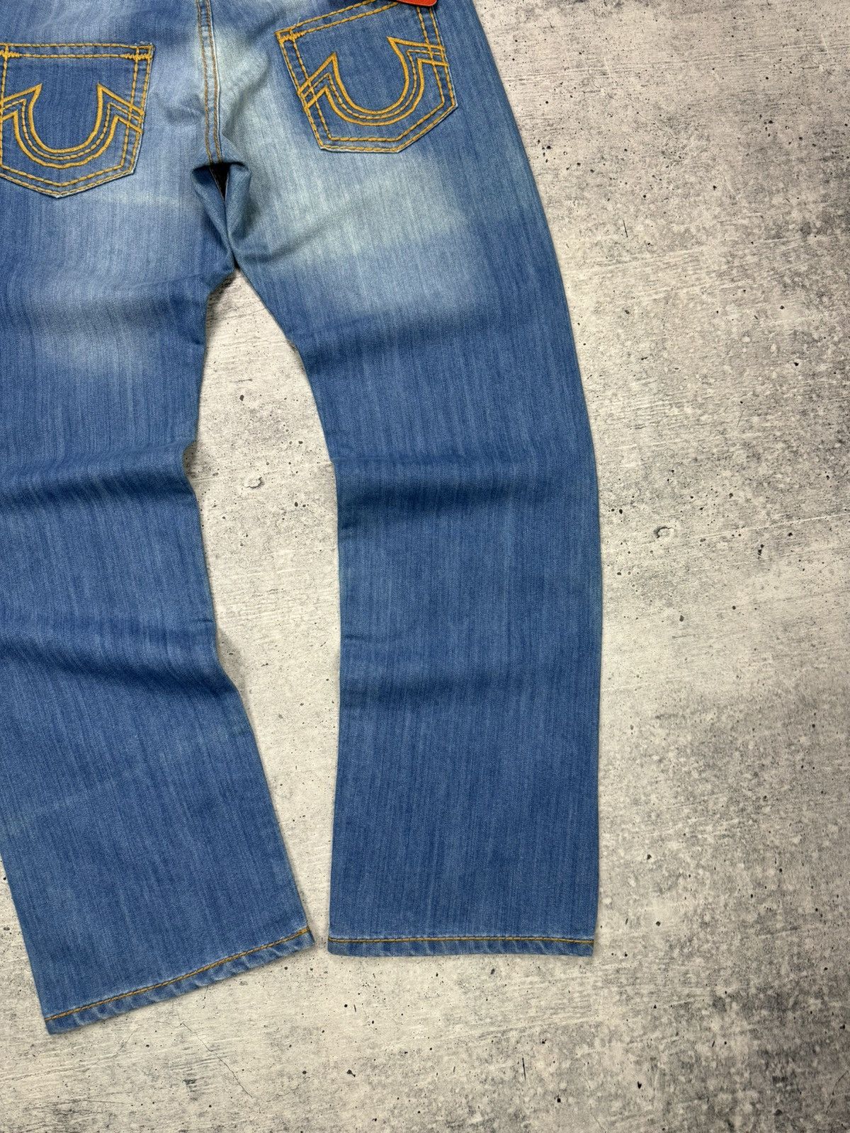 True Religion Vintage True Religion Y2K Knit Stonewashed Jeans Pants USA Size US 36 / EU 52 - 15 Thumbnail