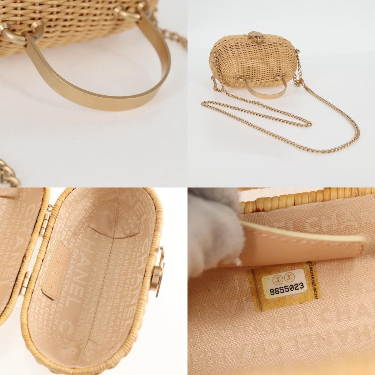 Chanel Chanel Rattan Chain Shoulder Bag Size ONE SIZE - 4 Thumbnail