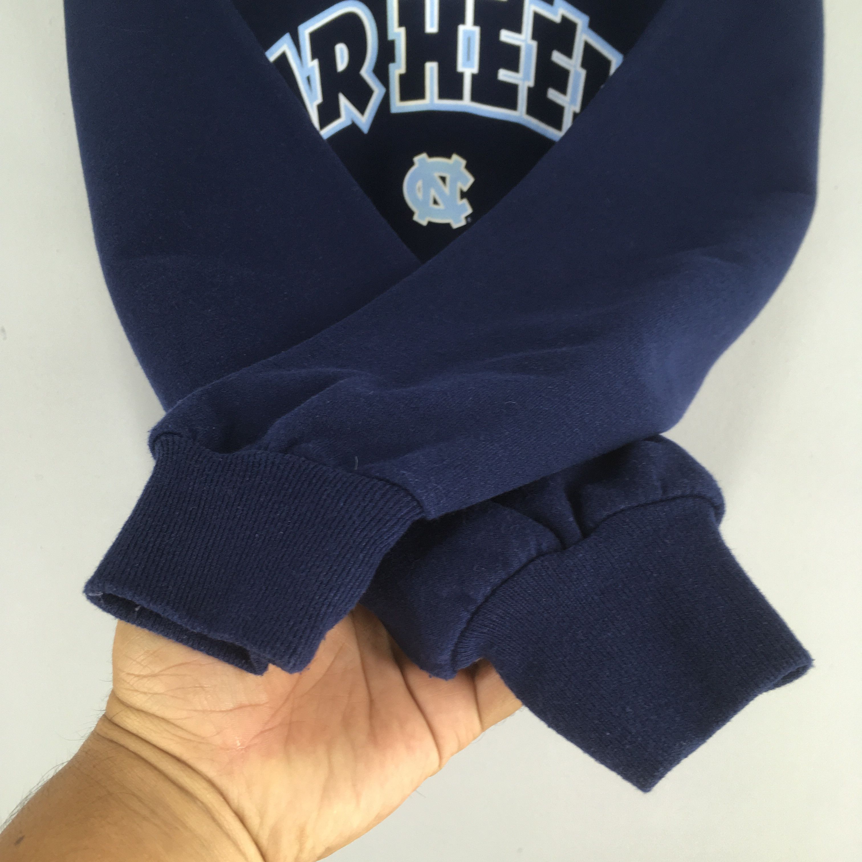 NCAA × Vintage Vintage 90s North Carolina Tar Heels NCAA Sweatshirt Large Size US L / EU 52-54 / 3 - 4 Thumbnail
