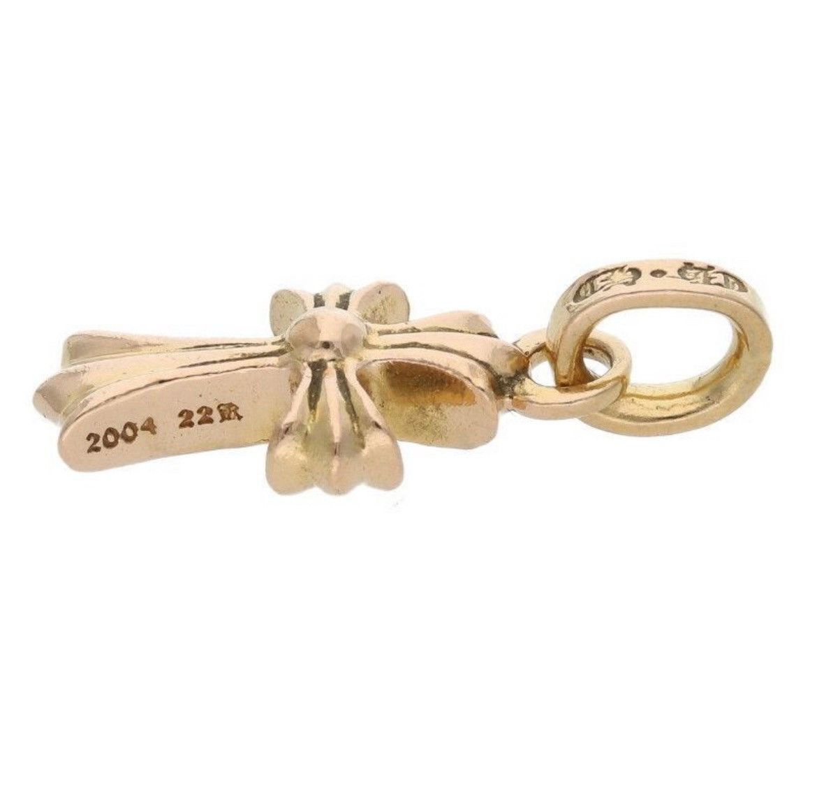 Chrome Hearts Chrome Hearts 22K Gold Diamond Charm Necklace Size ONE SIZE - 4 Thumbnail