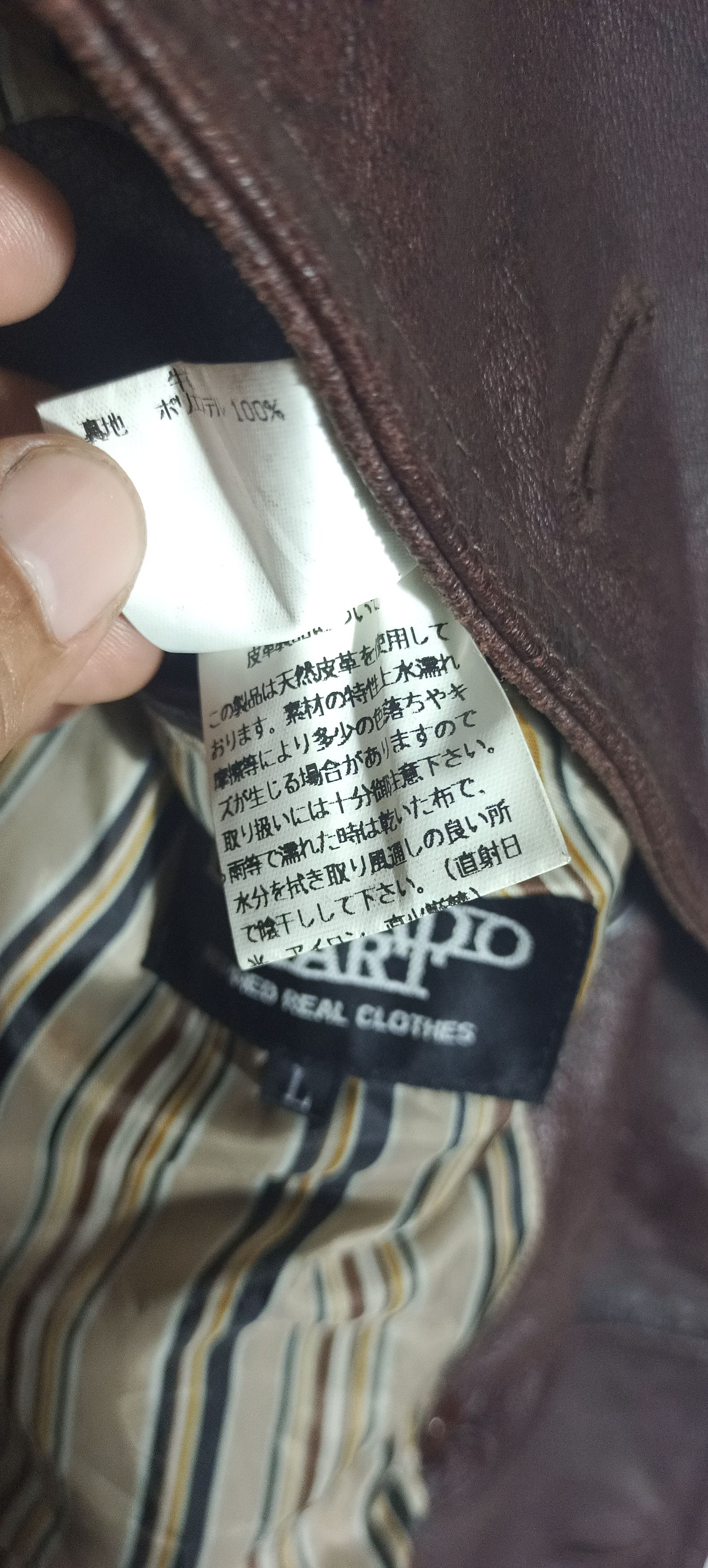 Tornado Mart Vintage💥 TORNADO MART DOUBLE BREAST LEATHER JACKET Size US M / EU 48-50 / 2 - 11 Thumbnail