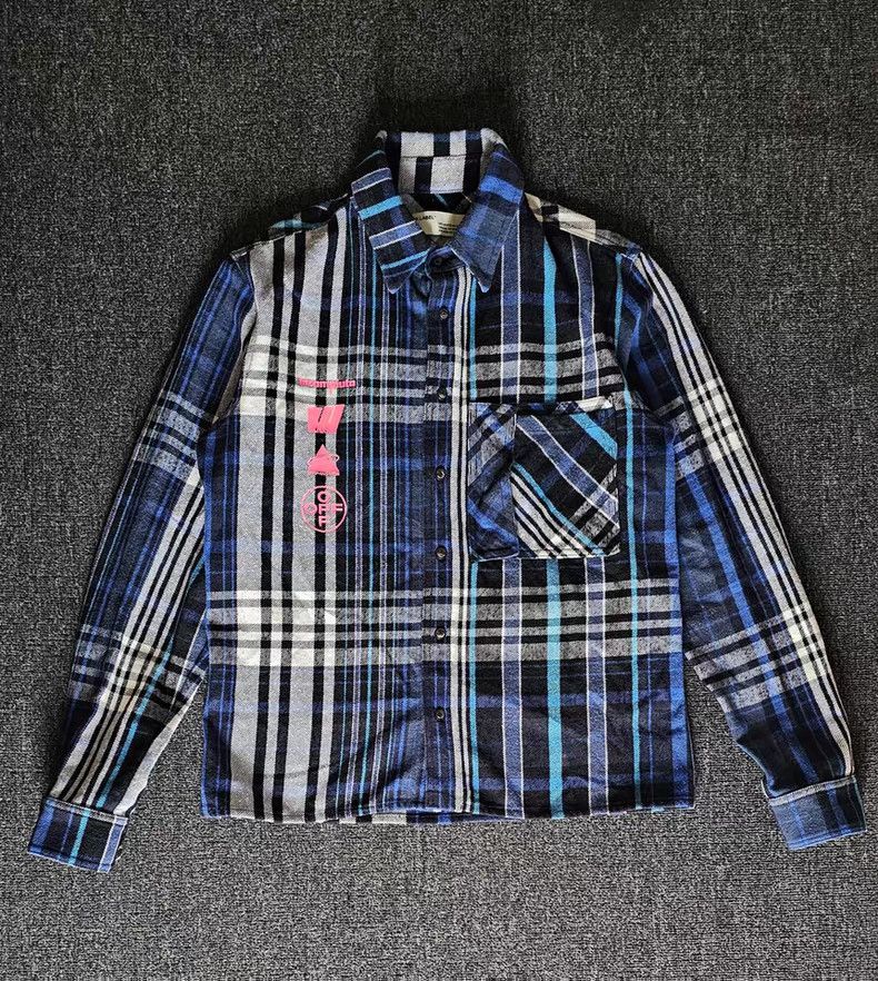 Off-White Plaid Shirt