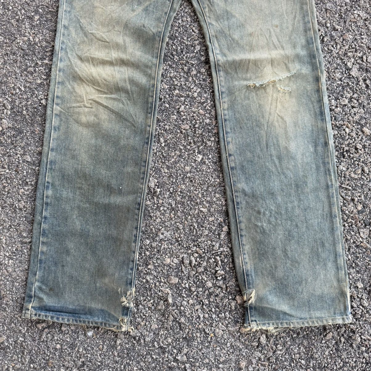 Japanese Brand × Jean × Rusty VINTAGE GL RUSTY JEAN RIPPEP FADED DENIM PANTS Size US 32 / EU 48 - 4 Thumbnail