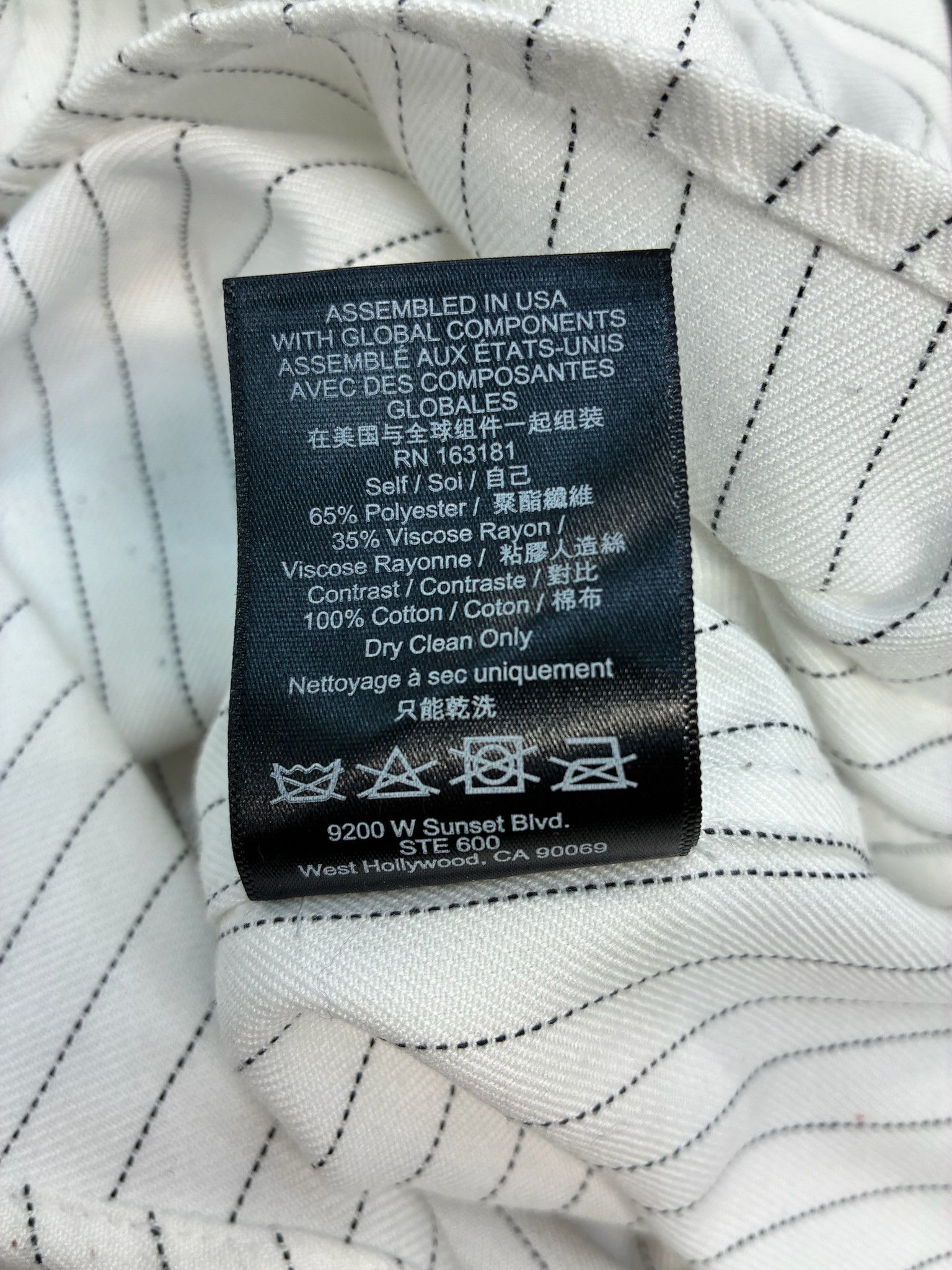 Rhude Rhude Twill Stripped Mechanic Shirt Size US M / EU 48-50 / 2 - 7 Thumbnail