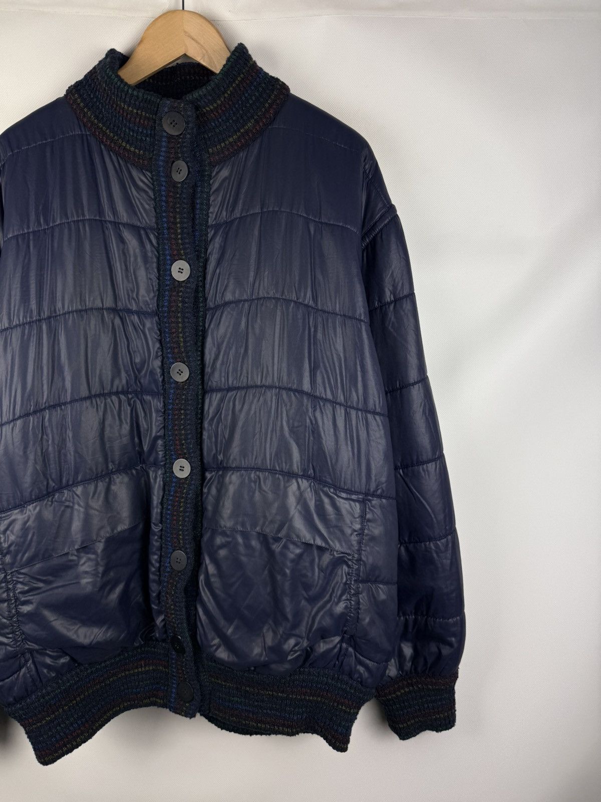 Missoni Men's Vintage Reversible Multicolor Bomber Jacket