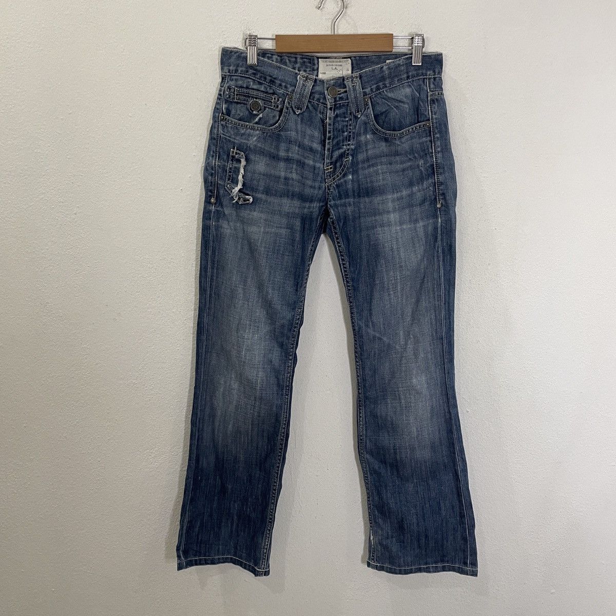 Jimmy Taverniti Vintage Jimmy Teverniti Denim Jeans Size 30" / US 8 / IT 44 - 1 Thumbnail