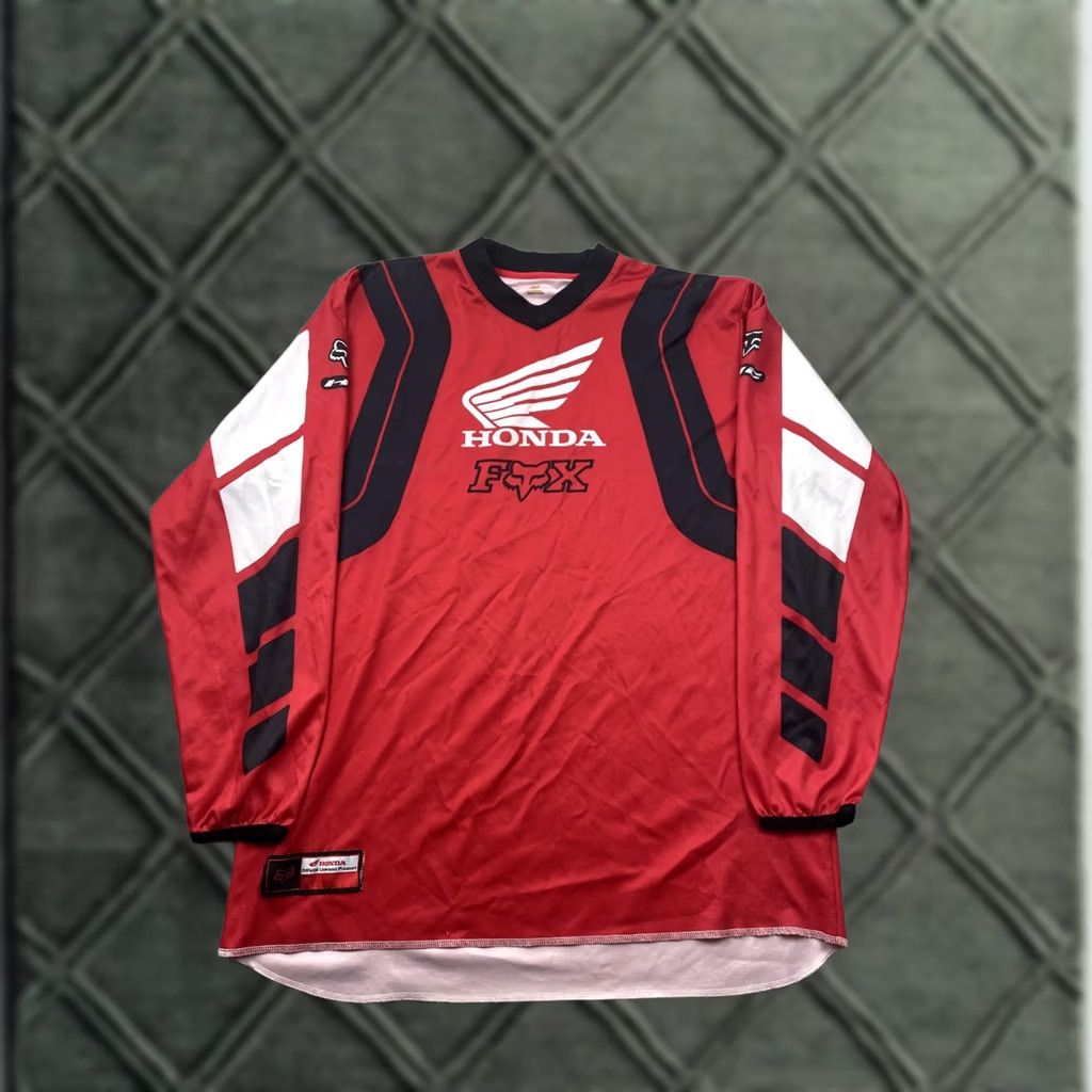 Fox Racing Vintage 2000's Y2K Fox jersey moto racing | Grailed