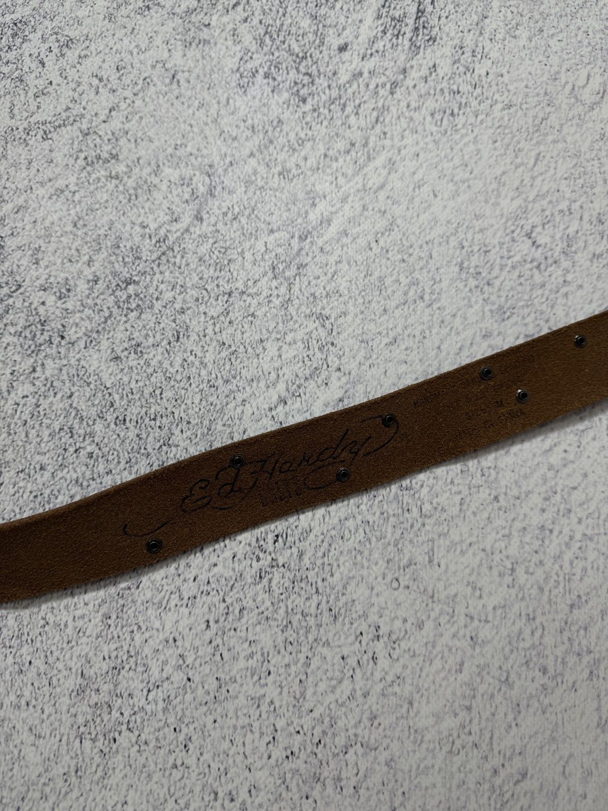 Ed Hardy Vintage Ed Hardy Leather Belt Size ONE SIZE - 9 Thumbnail