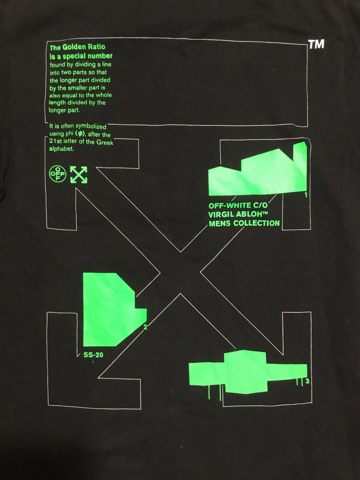 Off-White Off-White c/o Virgil Abloh Main Label T-Shirt Black Size US M / EU 48-50 / 2 - 3 Thumbnail