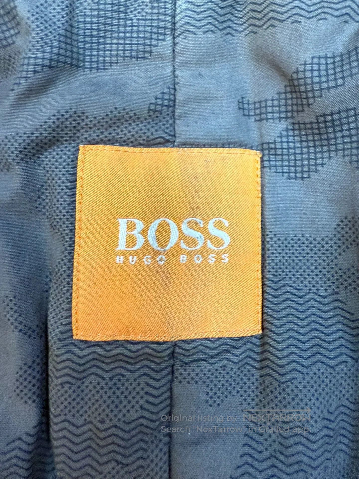 Hugo Boss Hugo Boss Lambskin Leather Jacket. Size US L / EU 52-54 / 3 - 4 Thumbnail