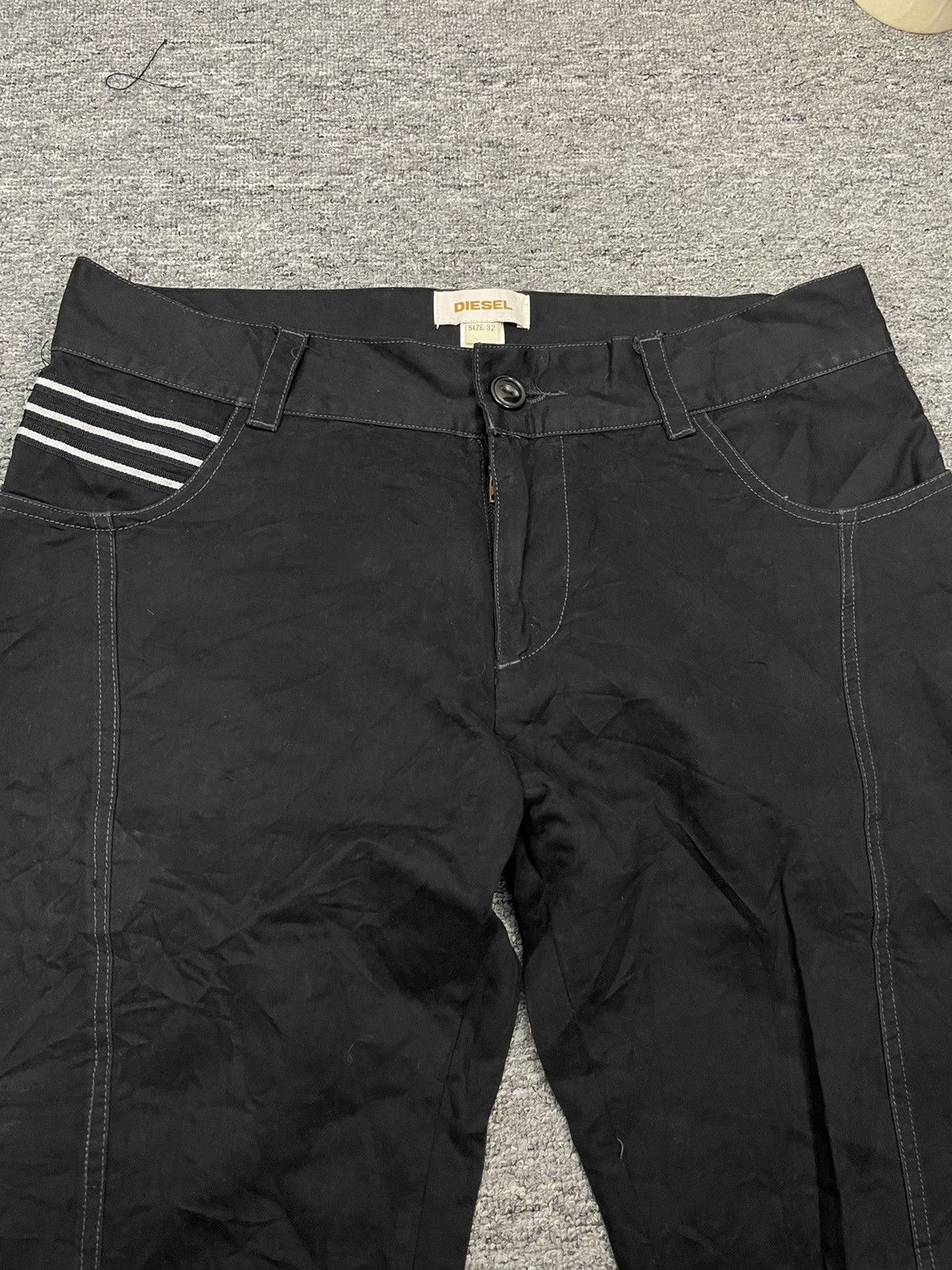 Diesel Diesel Relaxed Stretch Pants Black Trousers Size 32 Size US 32 / EU 48 - 3 Thumbnail