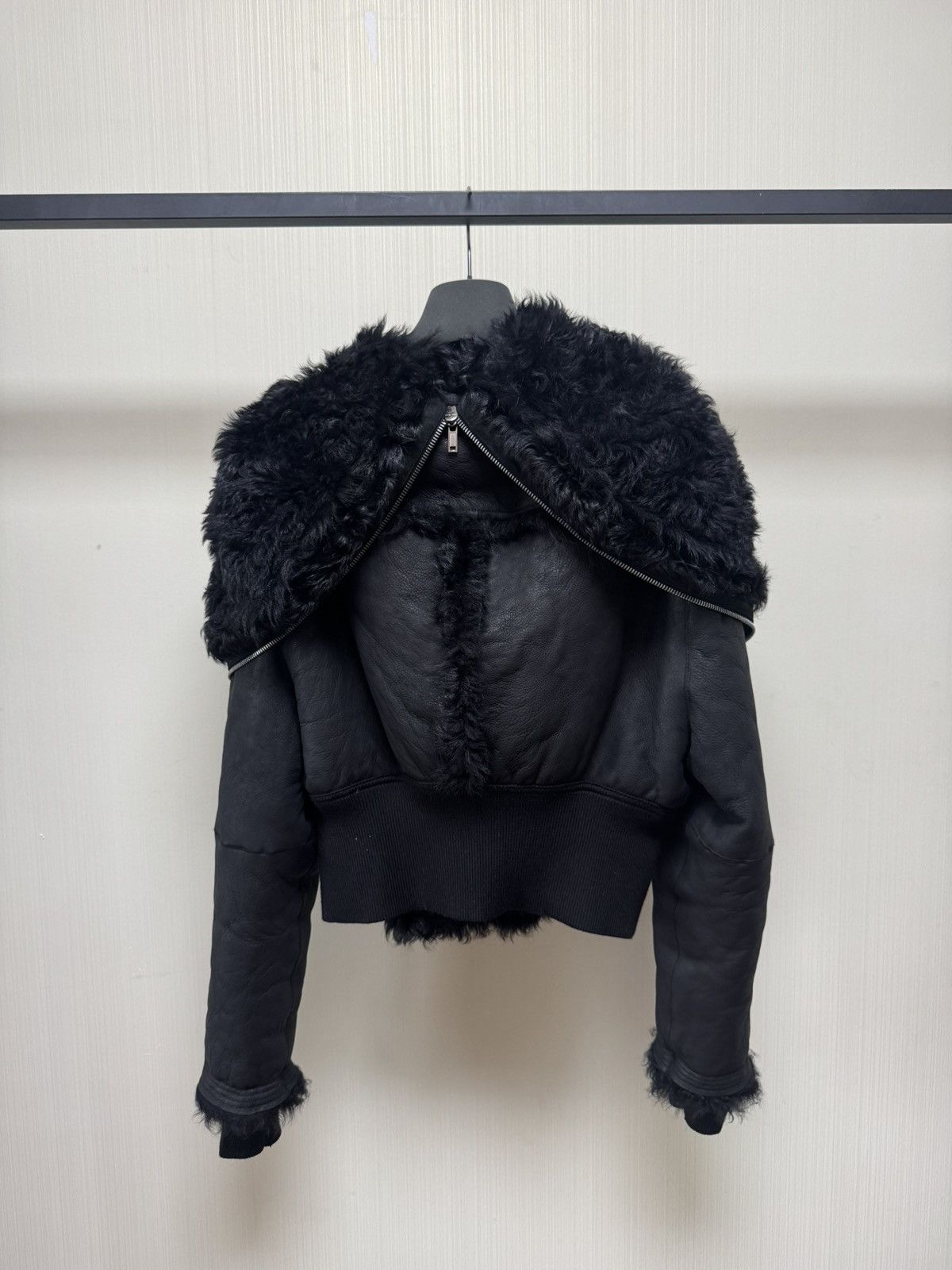 Rick Owens Rick owens Shearling Cropped Alice parke Size US M / EU 48-50 / 2 - 2 Thumbnail