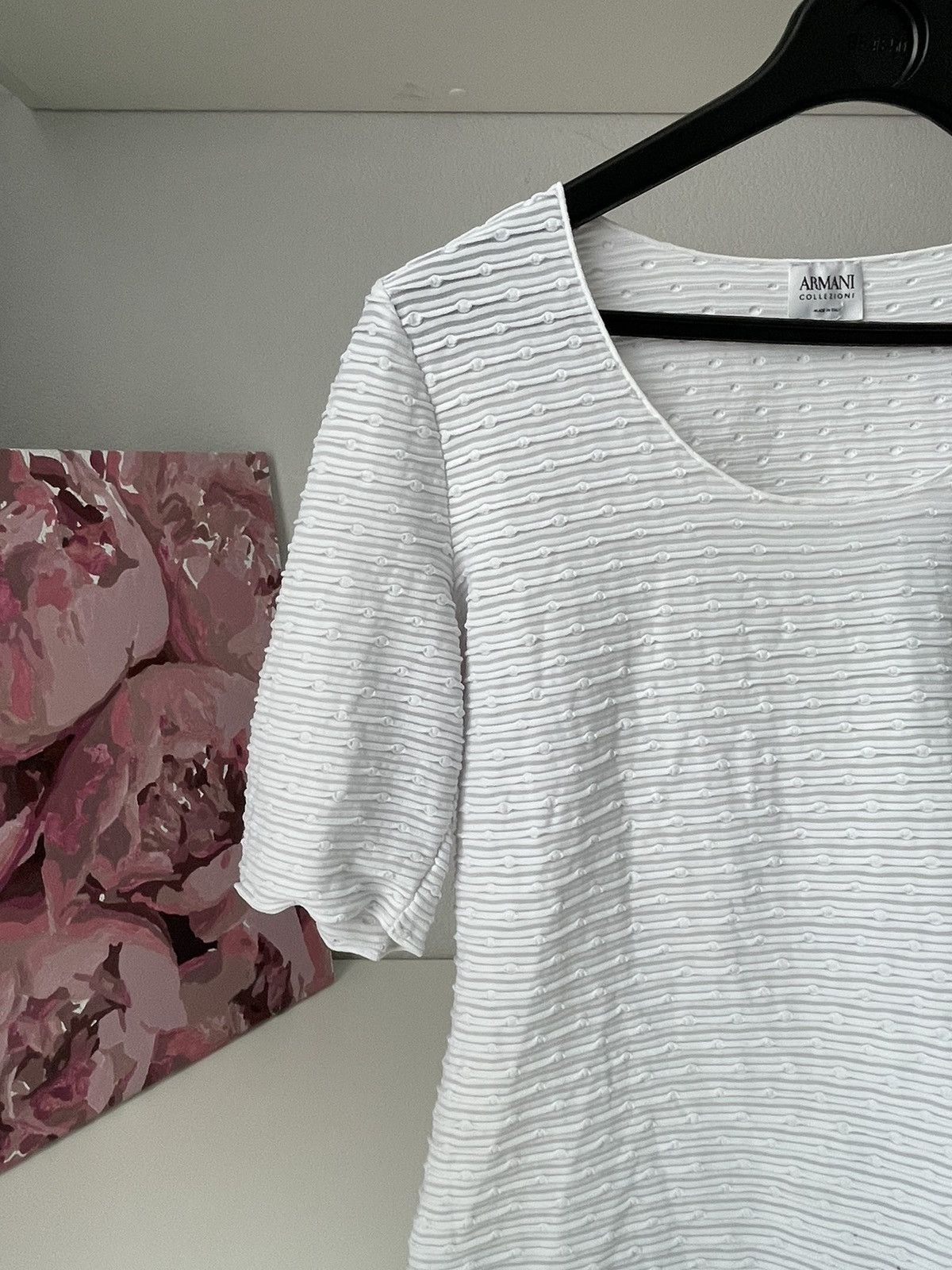 Armani × Armani Collezioni Armani Collezioni Italy Collection Female Long Sleeve Shirt Size S / US 4 / IT 40 - 4 Thumbnail