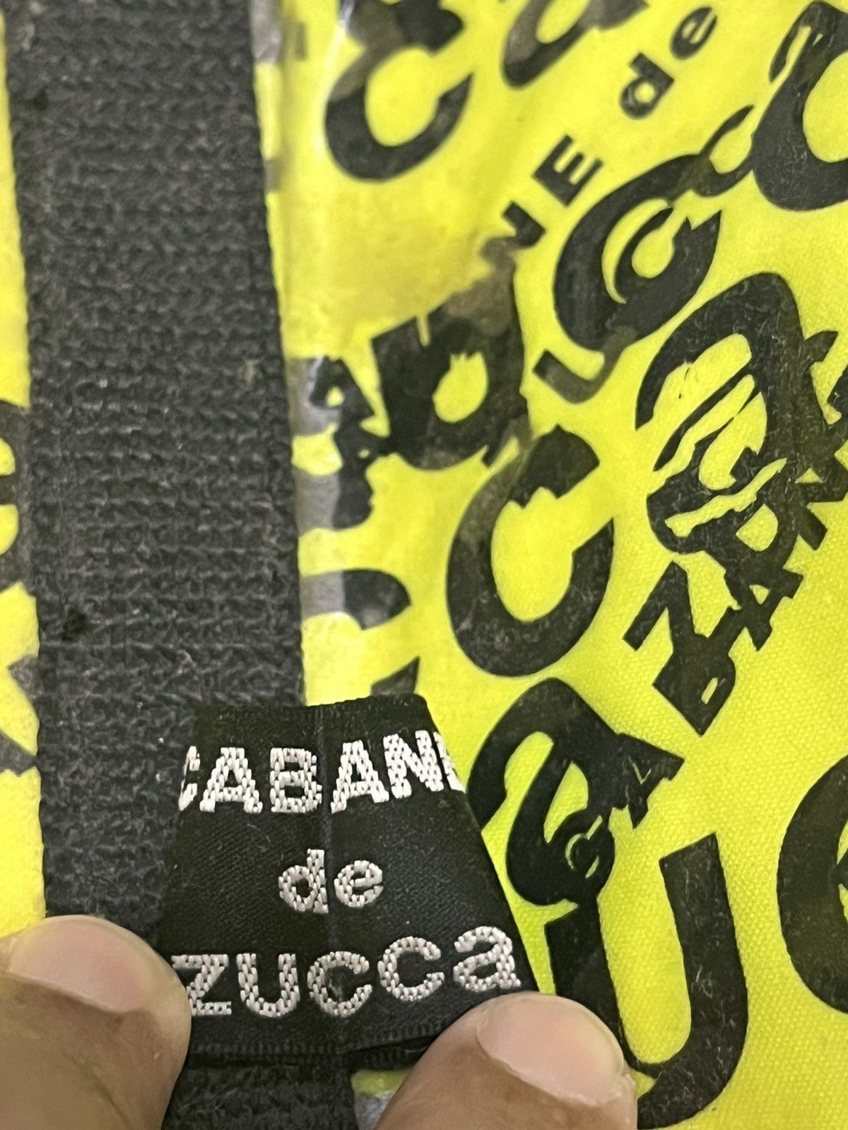 CABANE de ZUCCa × Issey Miyake × Japanese Brand Cabane de zucca monogram travel bag Size ONE SIZE - 4 Thumbnail