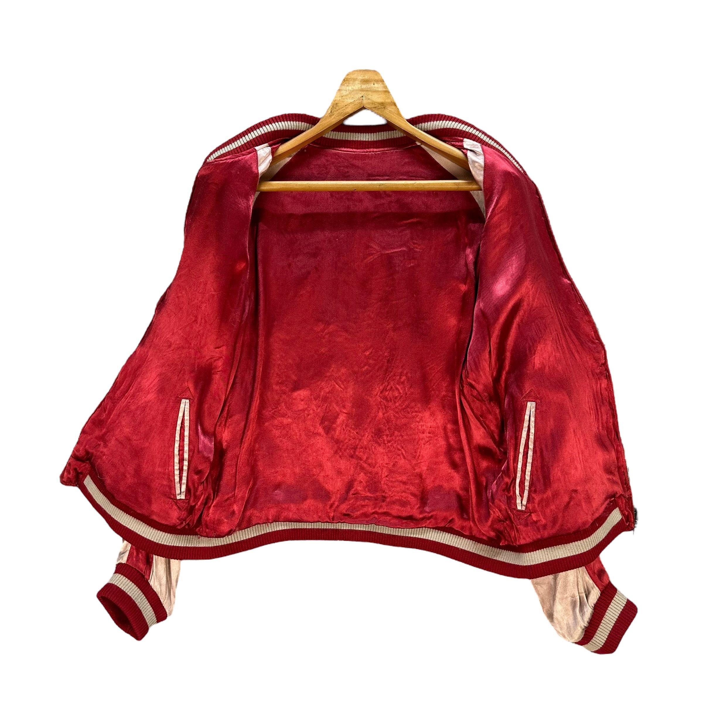 Japanese Brand THE JAPANESE TRADITION Embroidery Sukajan Jacket #A68-1652 Size US M / EU 48-50 / 2 - 15 Thumbnail