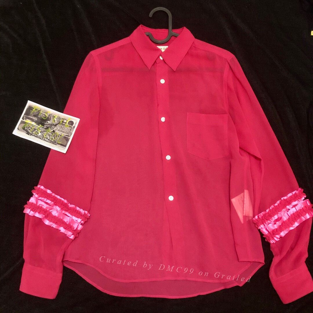 Rei Kawakubo Comme Des Garcons 08AD Runway Shirt Size S / US 4 / IT 40 - 1 Thumbnail