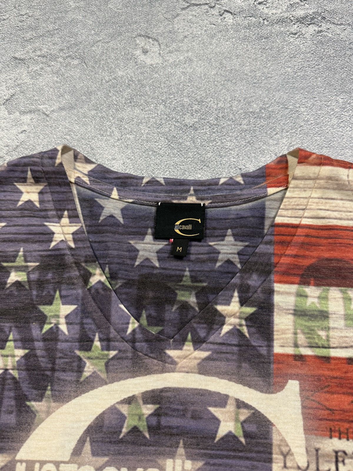 Japanese Brand Just Cavalli tee Vintage 90s metal punk emo gothic USA Size US L / EU 52-54 / 3 - 3 Thumbnail