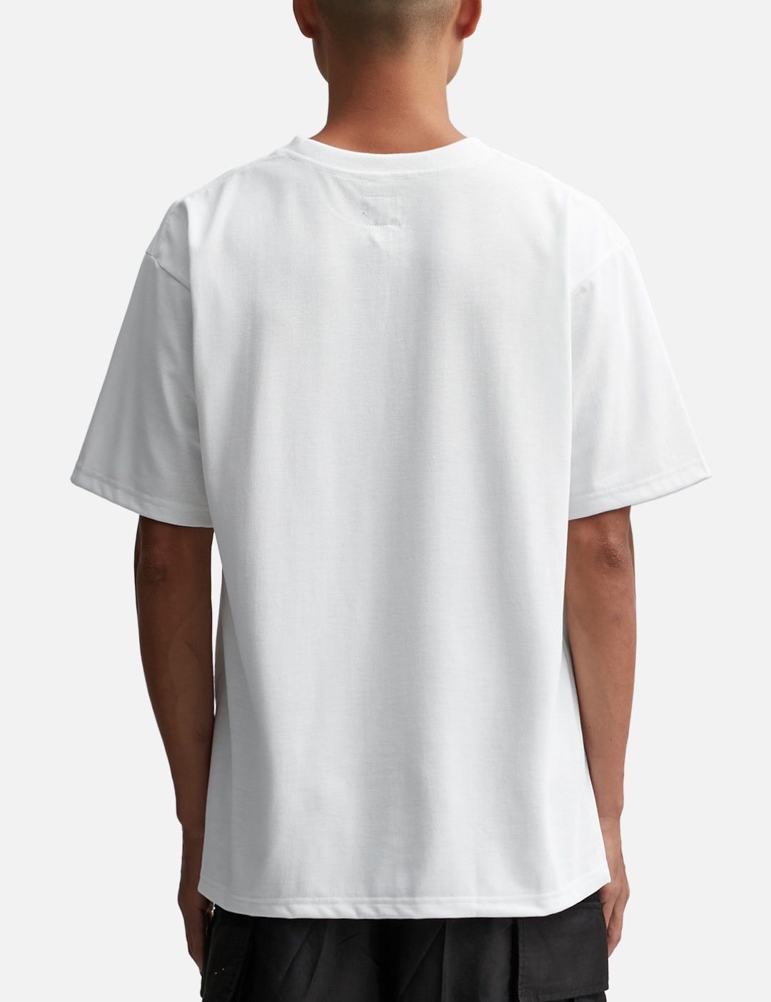 Needles o1y0225 Logo T-Shirt in White Size US XS / EU 42 / 0 - 4 Thumbnail