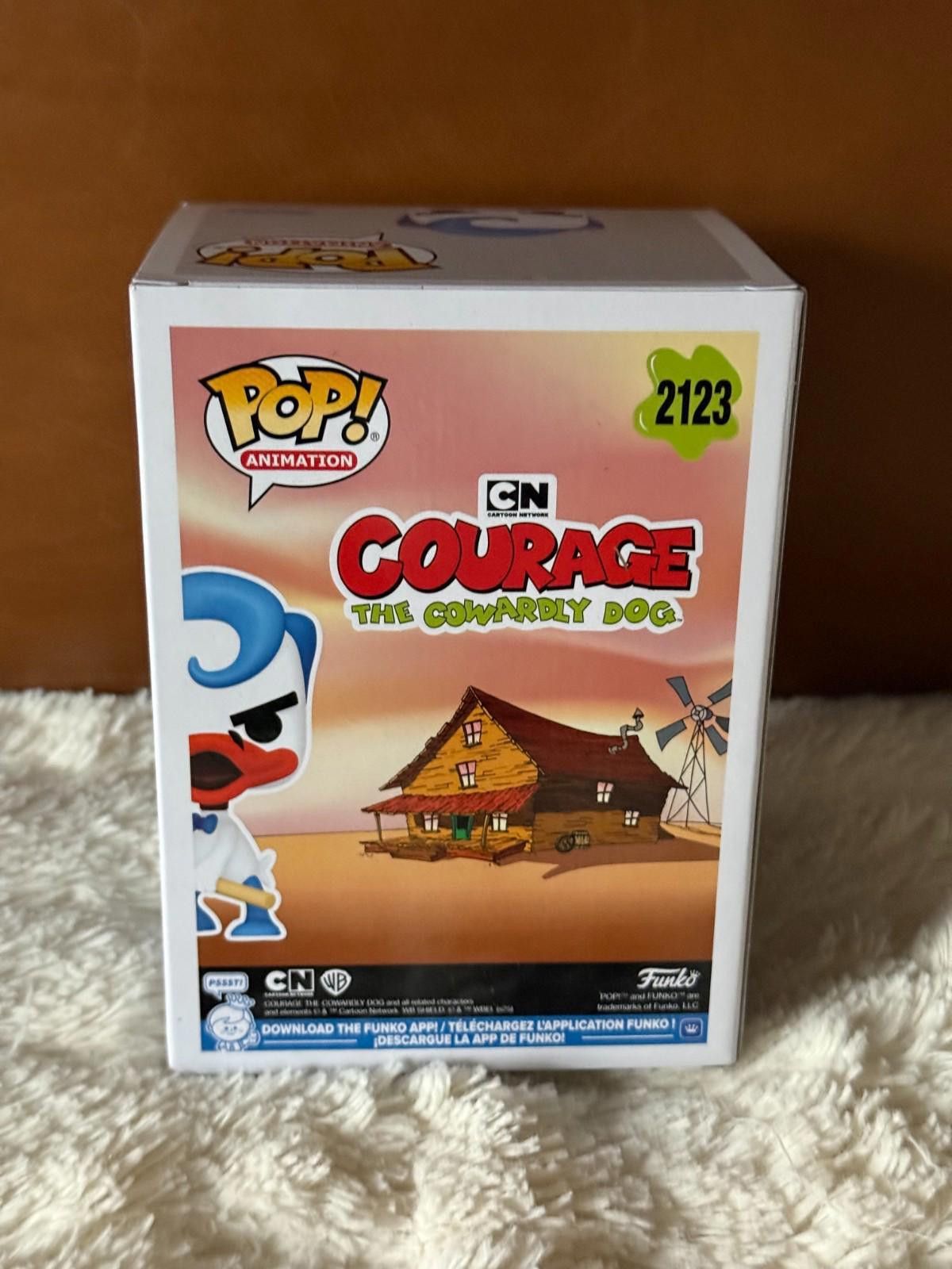 Other Funko Pop! Le Quack Courage The Cowardly Dog LE 9500 #2123 Size ONE SIZE - 3 Thumbnail
