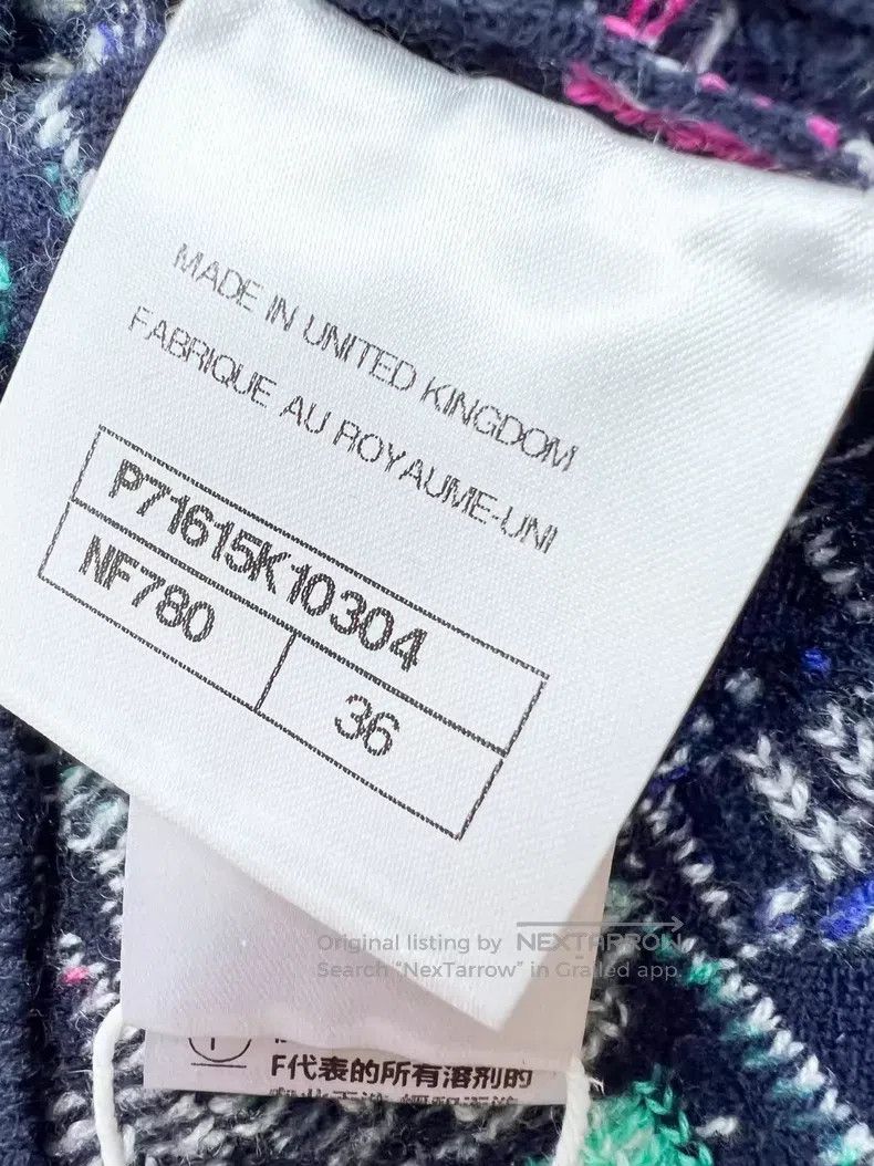 Chanel Chanel Letter bullet screen vertical stripe logo long-slee Size XS / US 0-2 / IT 36-38 - 6 Thumbnail