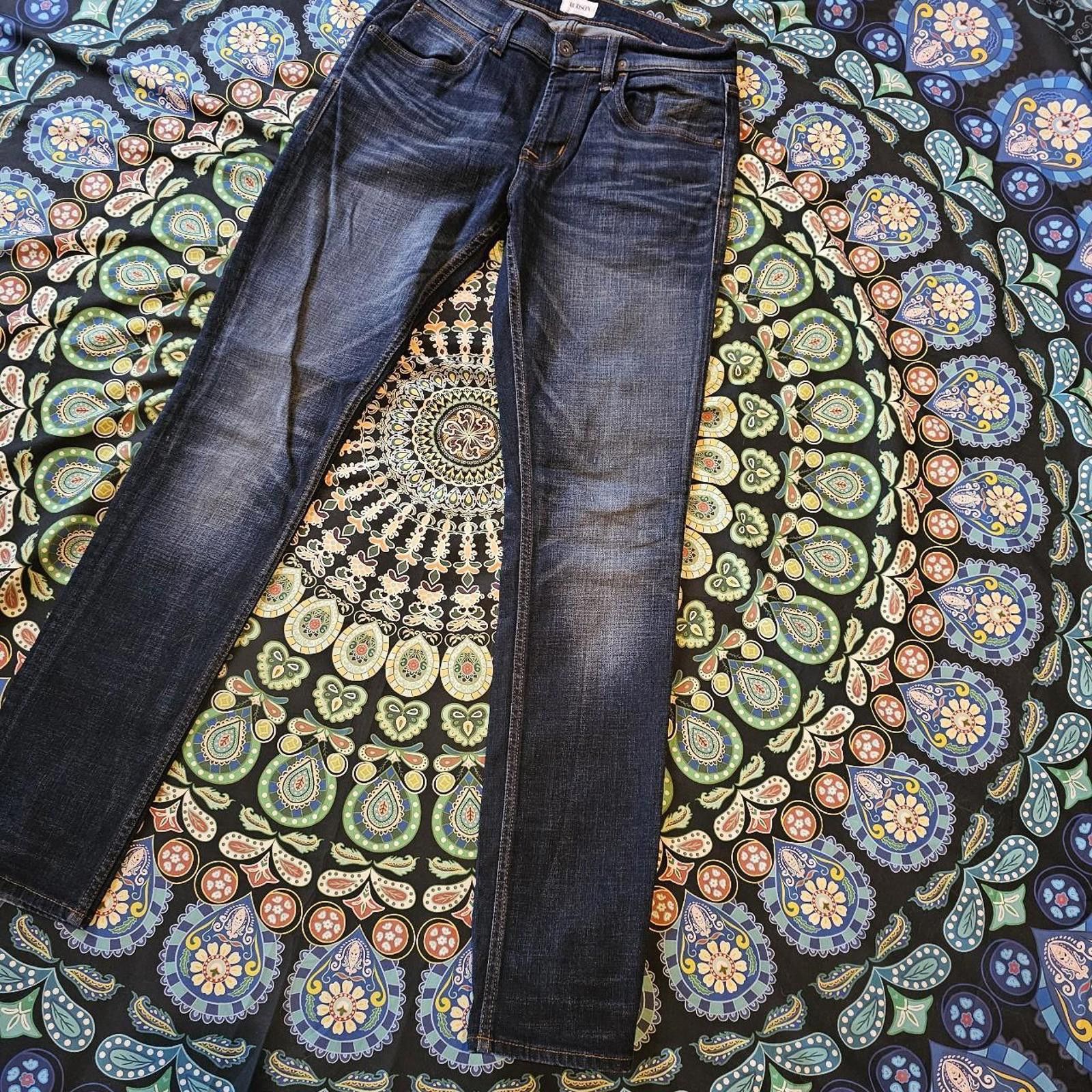 Hudson Hudson Men's Blue Jeans Size US 30 / EU 46 - 3 Thumbnail