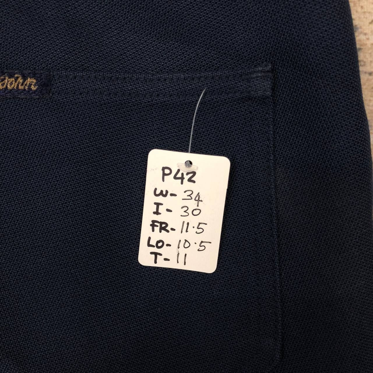 Big John P42 VTG FLARED BIG PREST BY BIG JOHN PANTS STA PREST Size US 34 / EU 50 - 9 Thumbnail