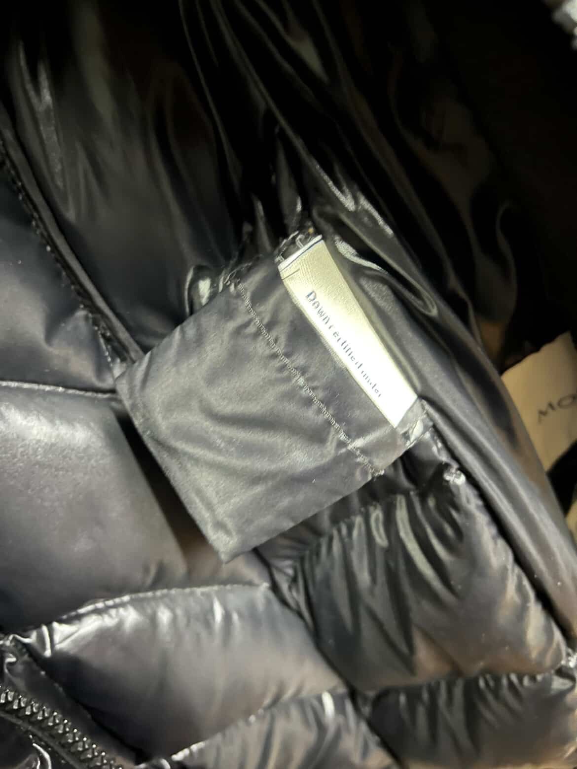Moncler Moncler Long Black Down Coat Fur Hood Glossy Puffer Size US S / EU 44-46 / 1 - 10 Thumbnail