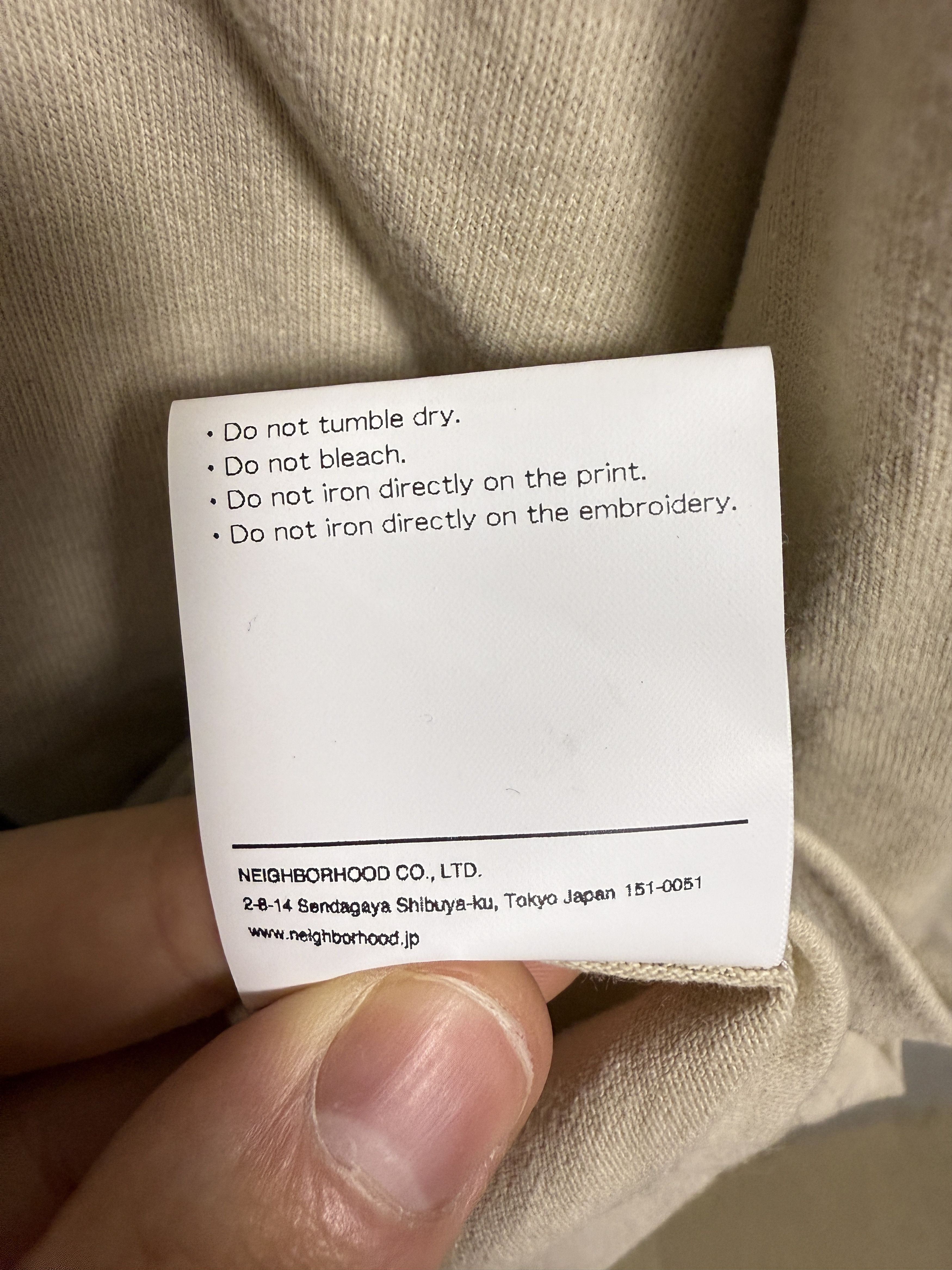 Neighborhood Neighborhood x Dr Woo Long Sleeve C-Tee Size US S / EU 44-46 / 1 - 8 Thumbnail