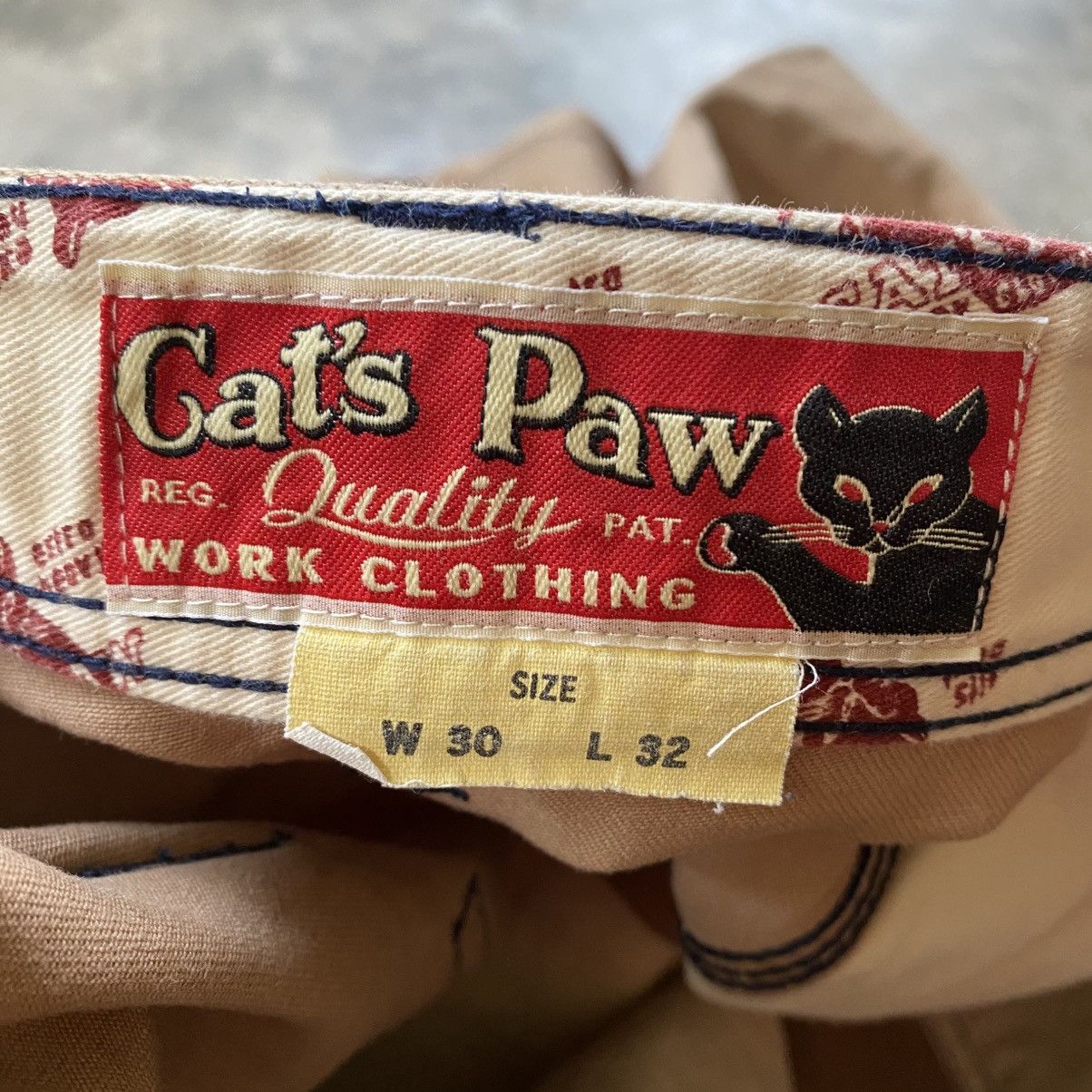 CAT'S PAW 2000s Cat's Paw By Toyo Enterprice Carpenter Pants Size US 29 - 16 Thumbnail