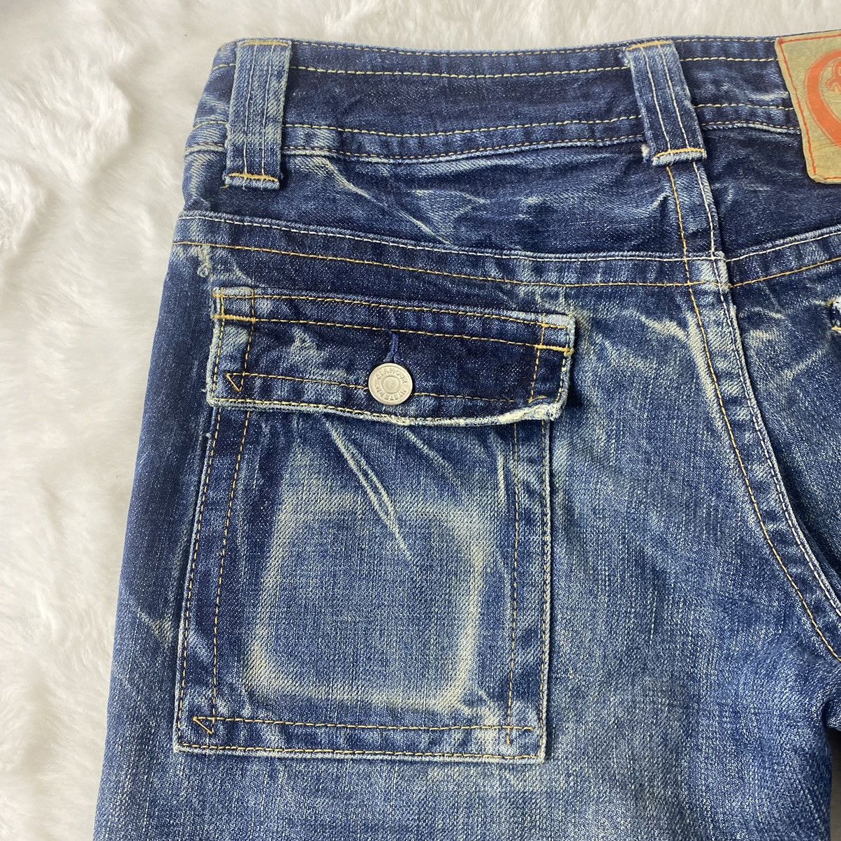 Hysteric Glamour Vintage Hysteric Glamour Boot Cut Flare Denim Pocket Jeans Size 30" / US 8 / IT 44 - 6 Thumbnail