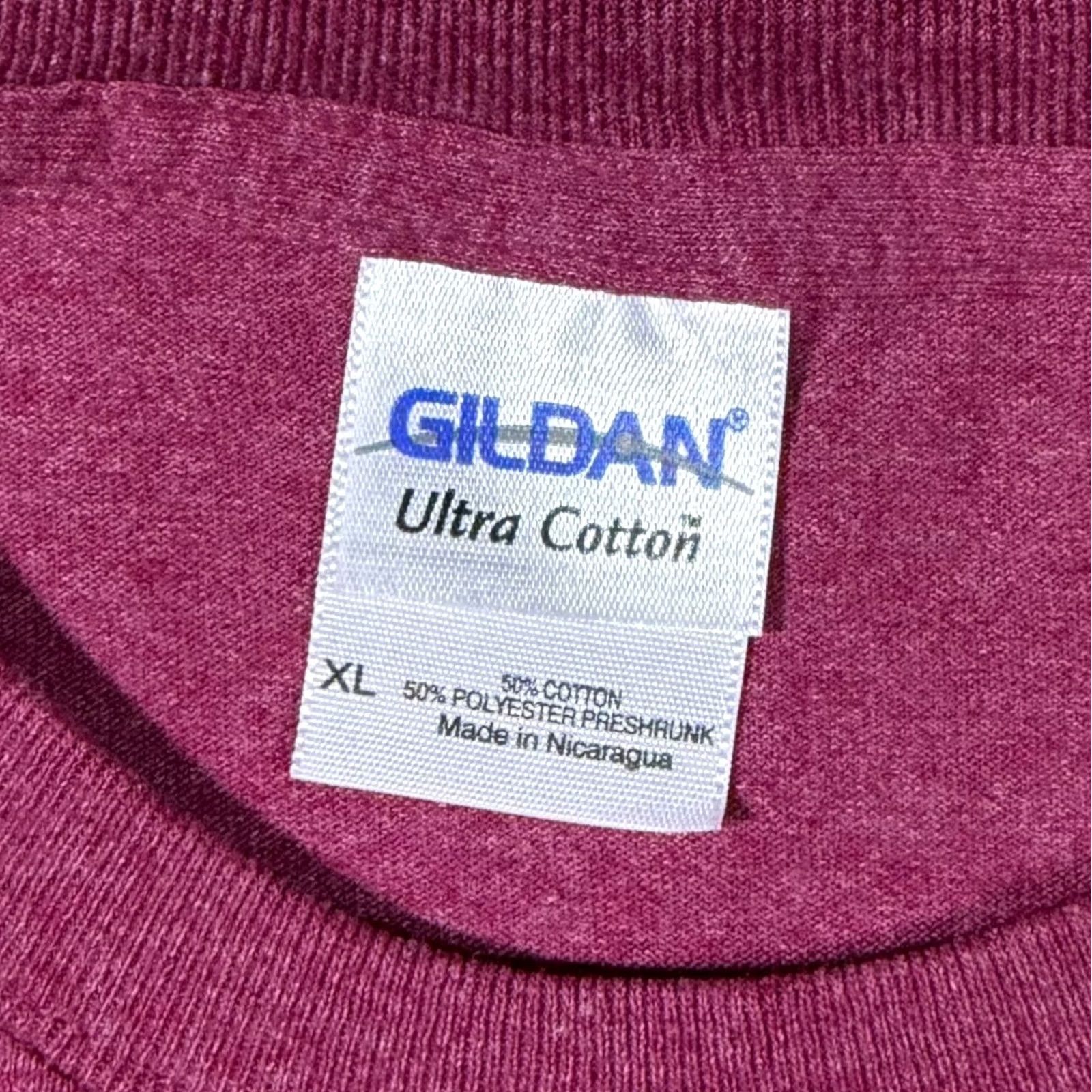 Gildan Maine "Portland" USA Souvenir Graphic Red Cotton T-Shirt XL Men Size US XL / EU 56 / 4 - 3 Thumbnail
