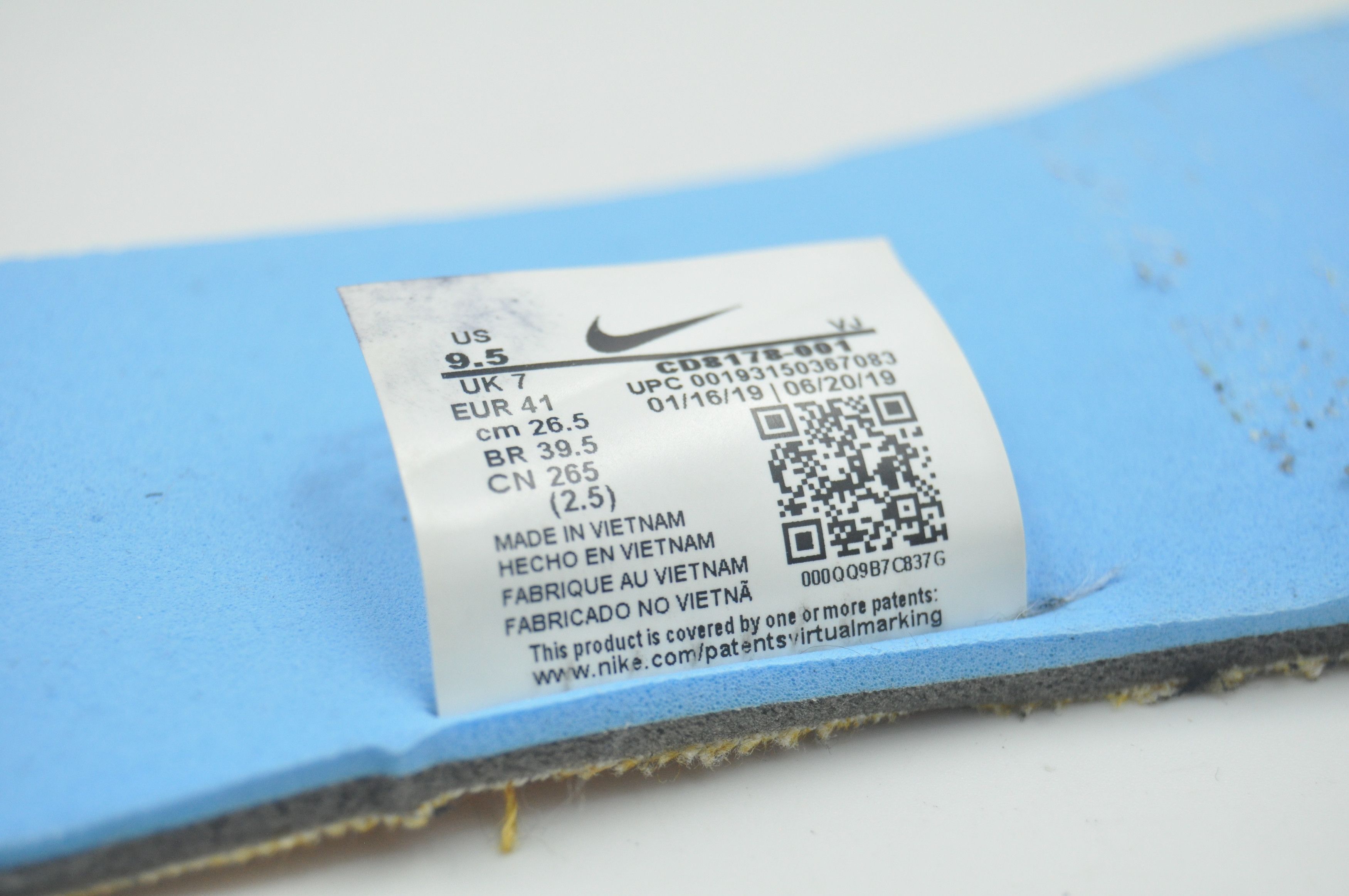Nike × Off-White Nike - OW - 2019 - "Athlete in Progress" - Vapor Street Size US 9.5 / IT 39.5 - 8 Thumbnail
