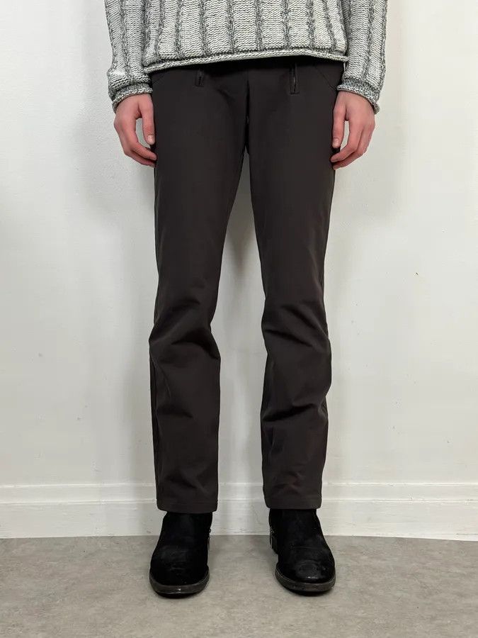 Prada 2000s Prada Brown Multi Zip Tactical Pants Size US 31 - 2 Thumbnail