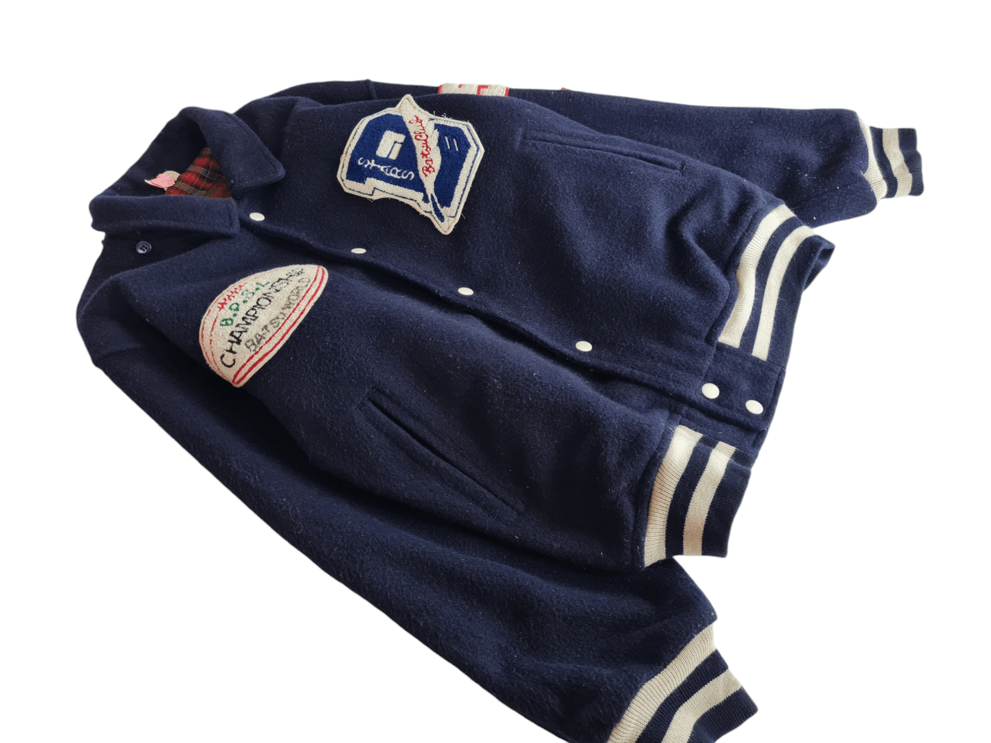 Japanese Brand Rare Vtg 56s Ba-Tsu Wool Varsity Jacket Championship Size US M / EU 48-50 / 2 - 6 Thumbnail