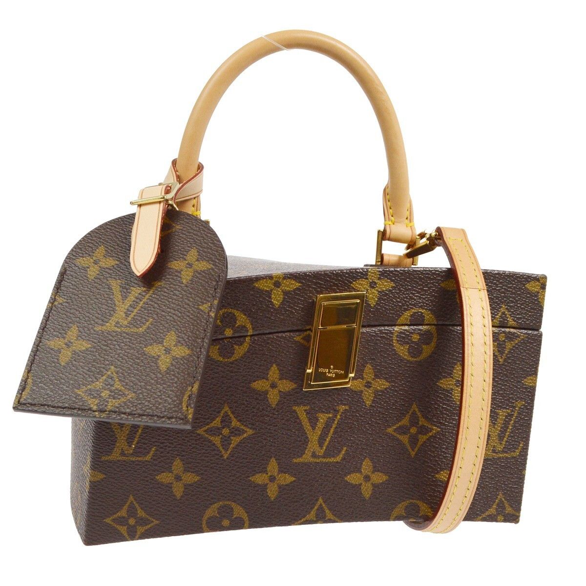 Louis Vuitton Louis Vuitton Frank Gehry Twisted Box Bag Monogram Canvas Size ONE SIZE - 1 Thumbnail
