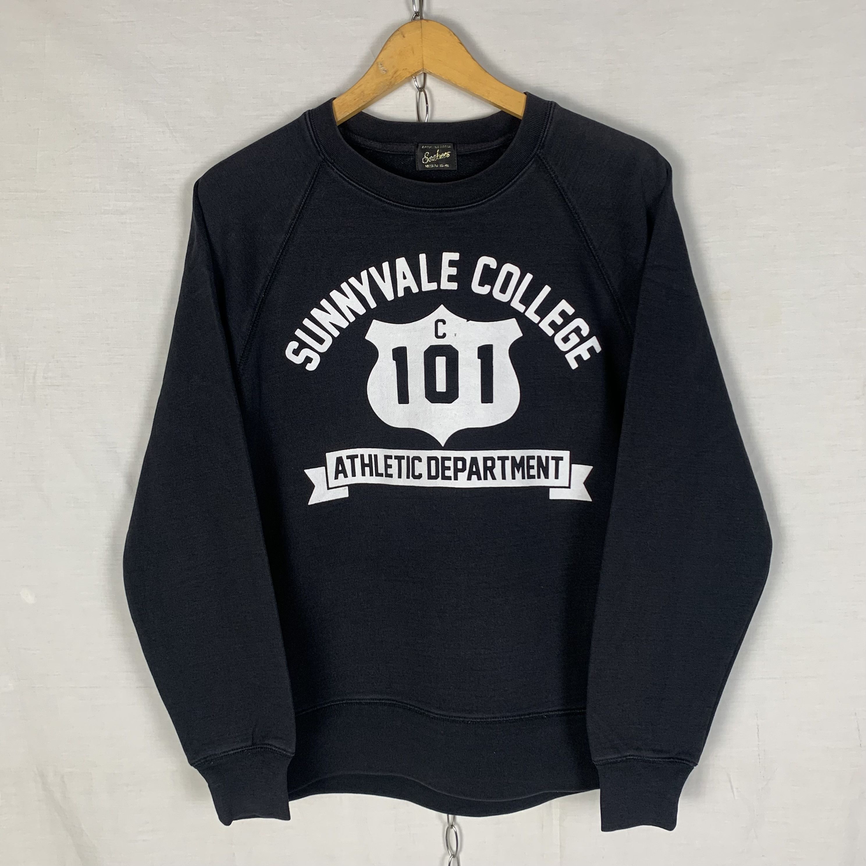 Vintage Sunnyvale College Sweatshirt Crewneck Seabees Sporting Goods Size US S / EU 44-46 / 1 - 1 Thumbnail