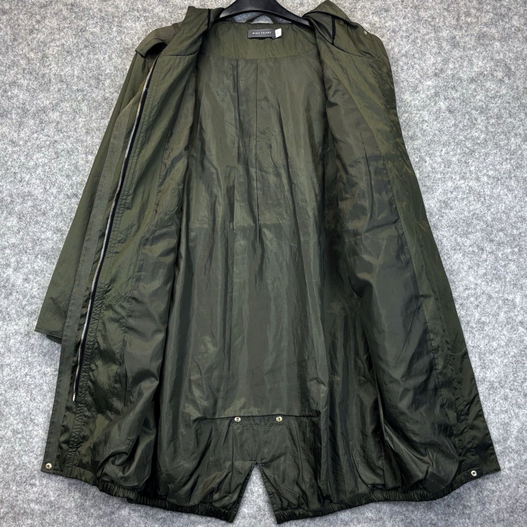 Vintage Mint Velvet Parka Jacket Size UK 8 – Womens Star Design Khaki Hooded – Vintage Style Size M / US 6-8 / IT 42-44 - 5 Thumbnail