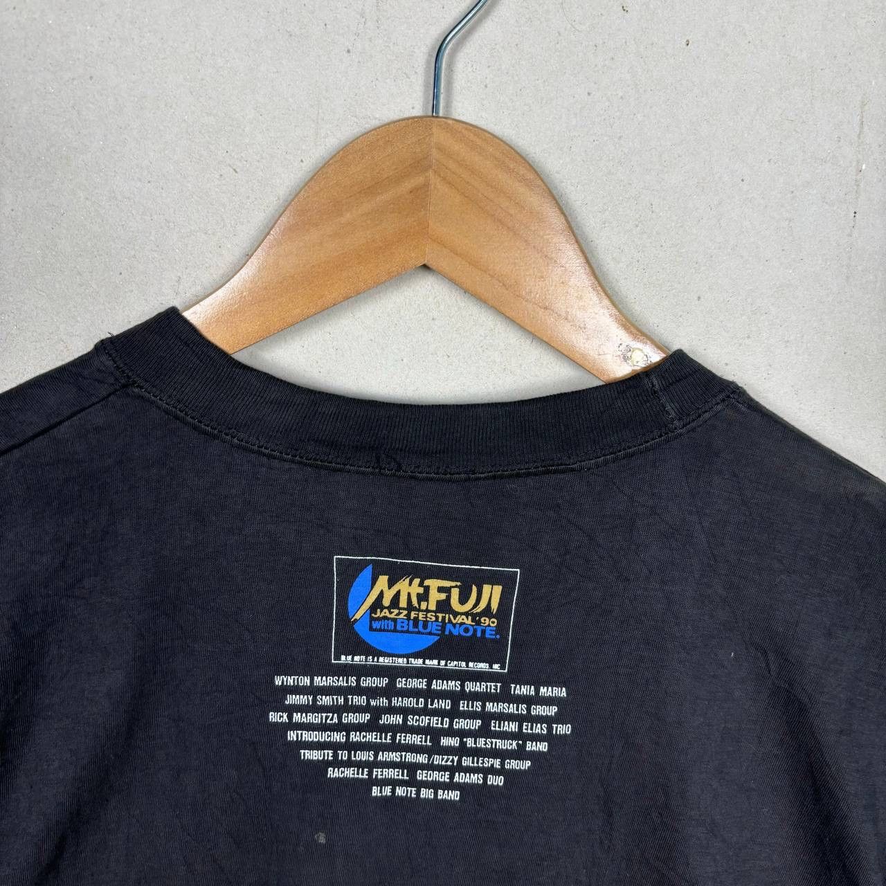 Band Tees Vintage 1990 Mt. Fuji Jazz Festival Blue Note Shirt 90s Size US M / EU 48-50 / 2 - 3 Thumbnail