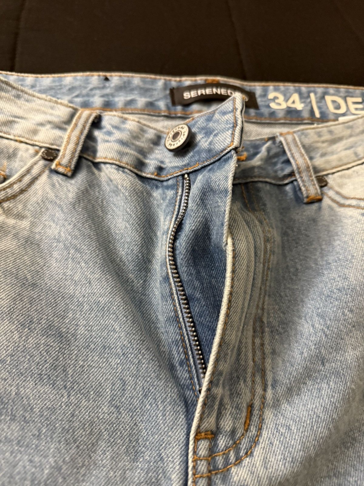 SERENEDE Mens Saline Denim shorts 34 Size US 34 / EU 50 - 5 Thumbnail