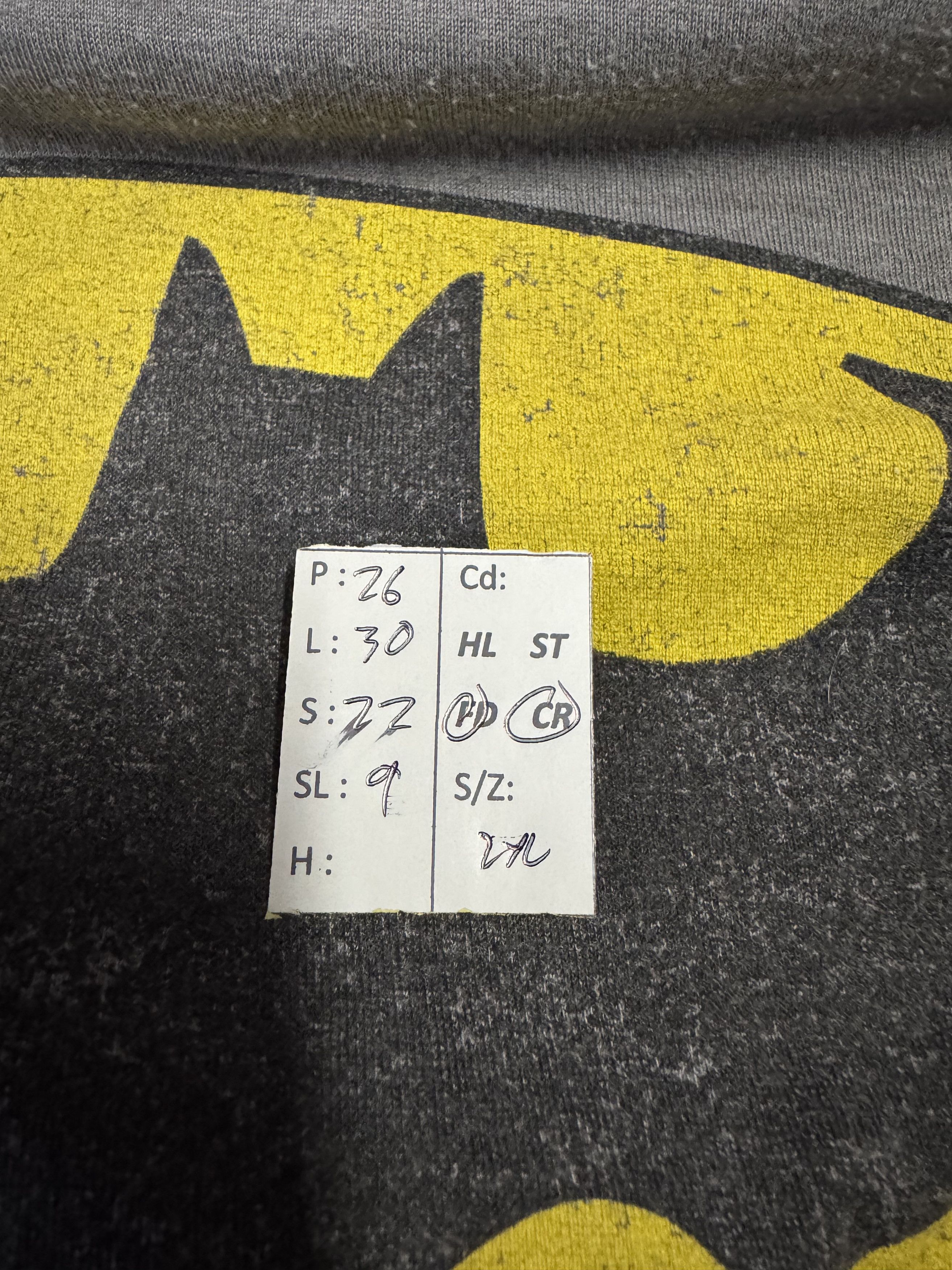 DC Comics VINTAGE BATMAN CLASSIC LOGO DC COMICS SUPERHERO SUPERMAN Size US XXL / EU 58 / 5 - 17 Thumbnail