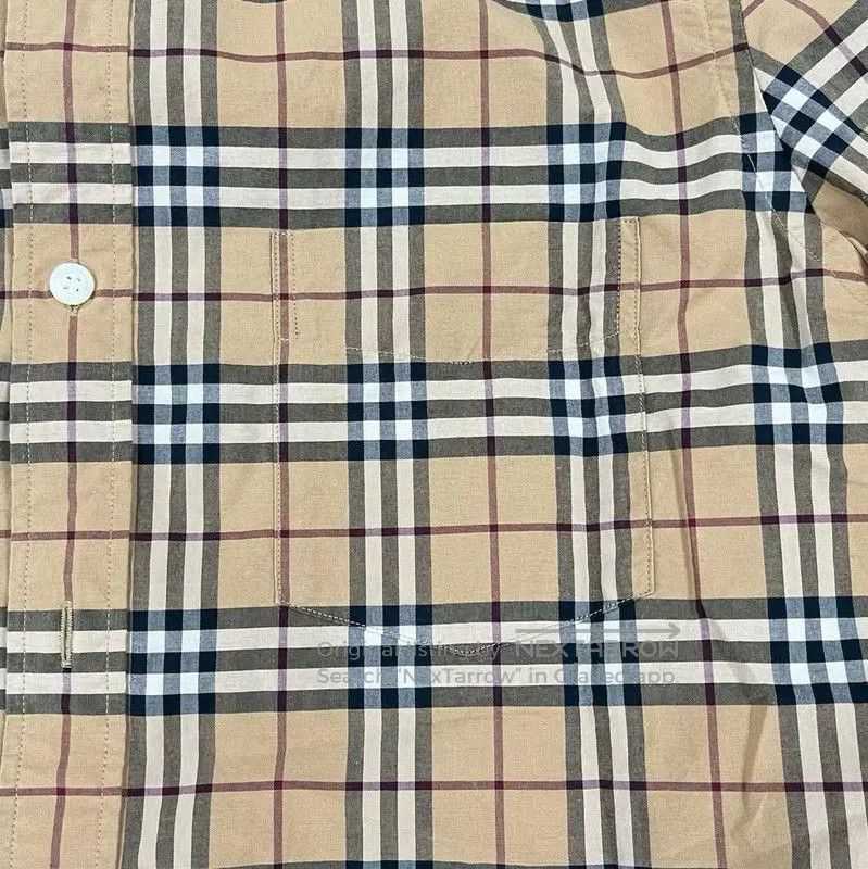 Burberry Burberry M Size Khaki Cotton Shirt. Size M / US 6-8 / IT 42-44 - 5 Thumbnail