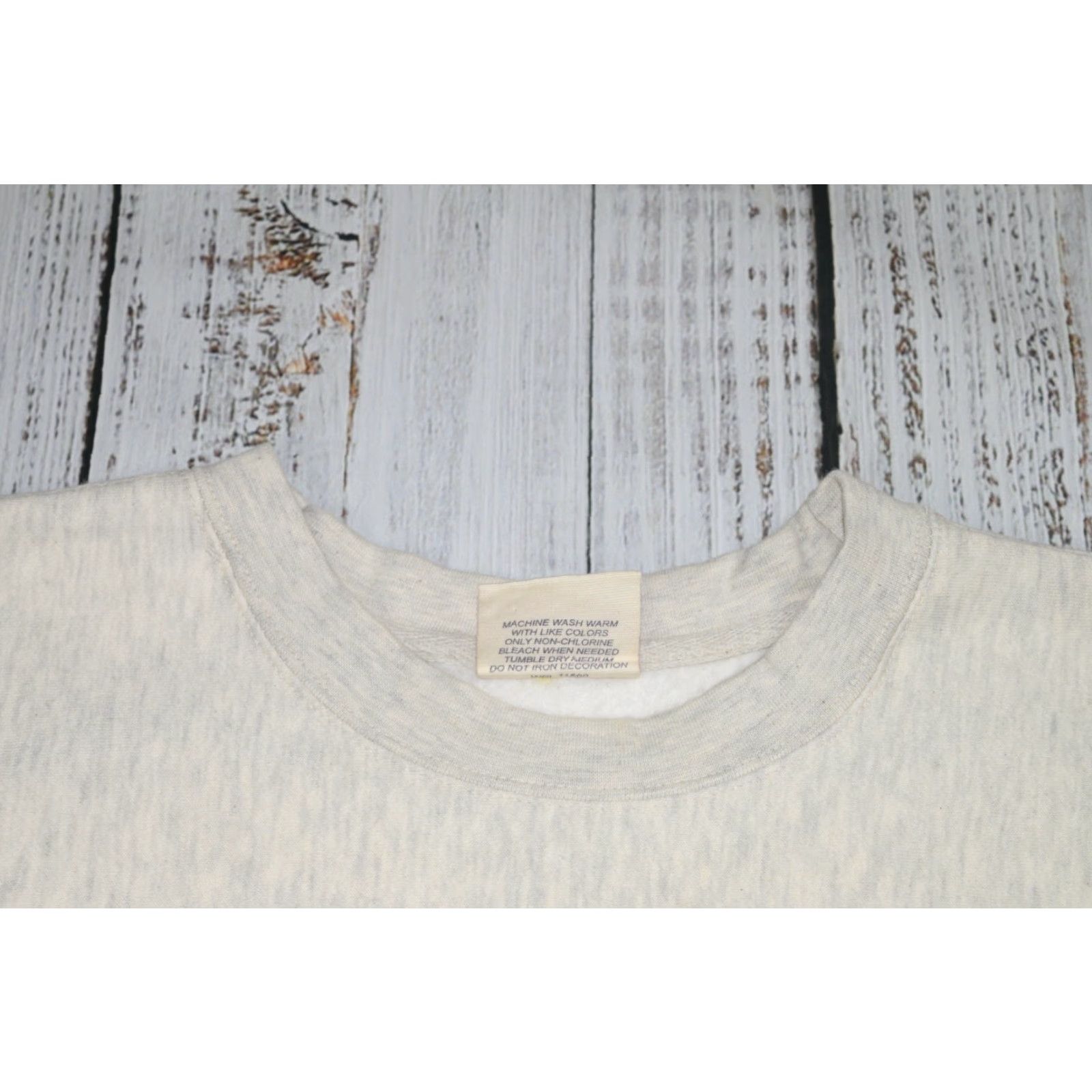 Vintage MV Sport Aruba Pro Weave Sailing Sweatshirt Crewneck Heather Gray Embroidered L Mens Graphic Sailing Pullover Knit Crew Neck Size US L / EU 52-54 / 3 - 3 Thumbnail