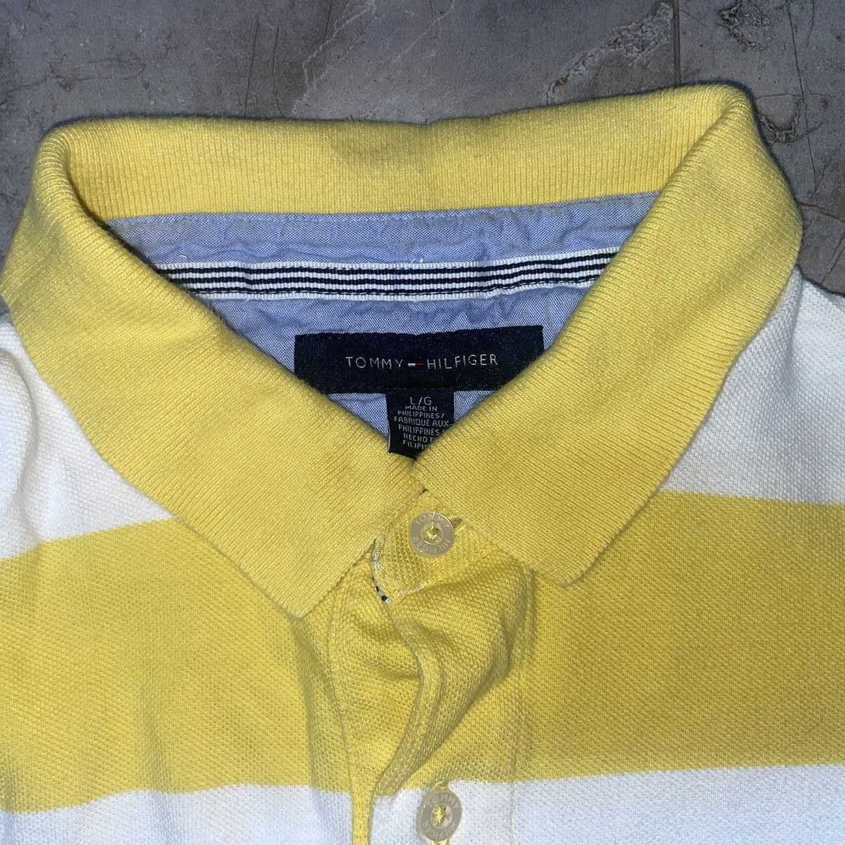 Polo Ralph Lauren Tommy Hilfiger Polo Striped Shirt Size US L / EU 52-54 / 3 - 6 Thumbnail