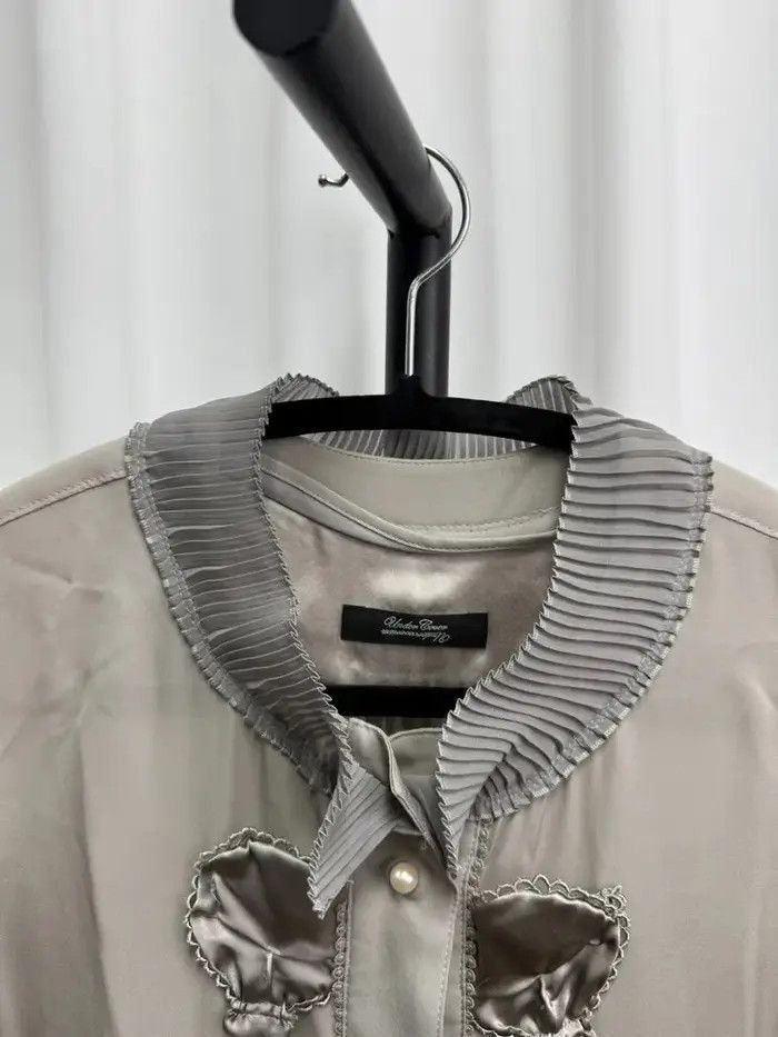 Undercover Sz 1 Undercover Silk Skull Patches Shirt-2507 Size US S / EU 44-46 / 1 - 4 Thumbnail