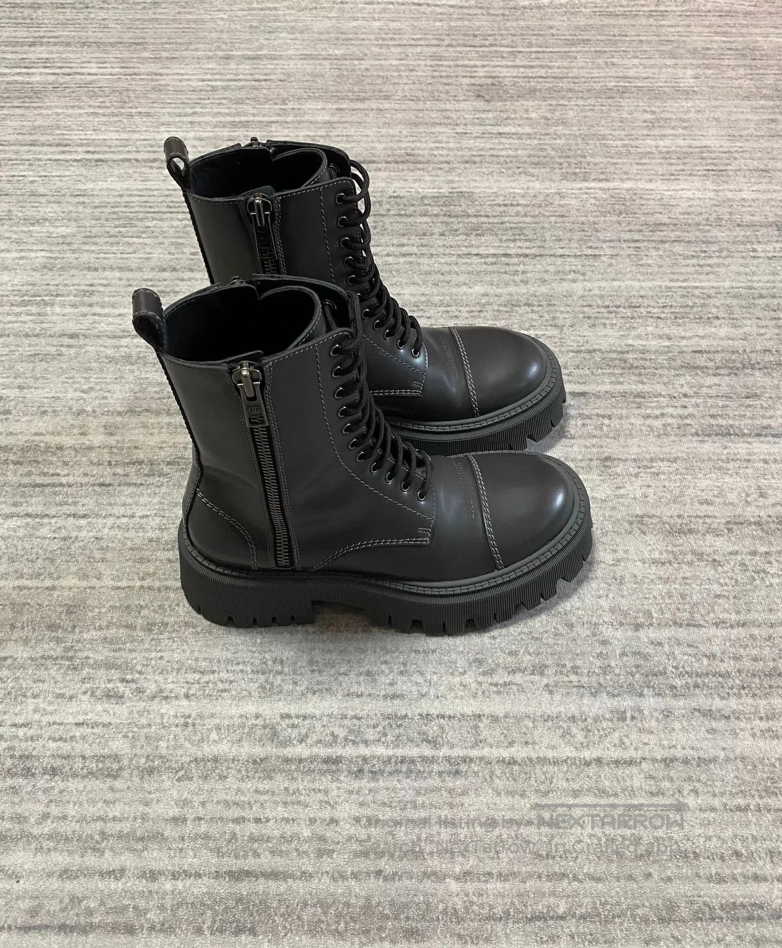 Adieu Paris balenciaga tractor high-top derby military boots. Size US 8 / EU 41 - 2 Thumbnail